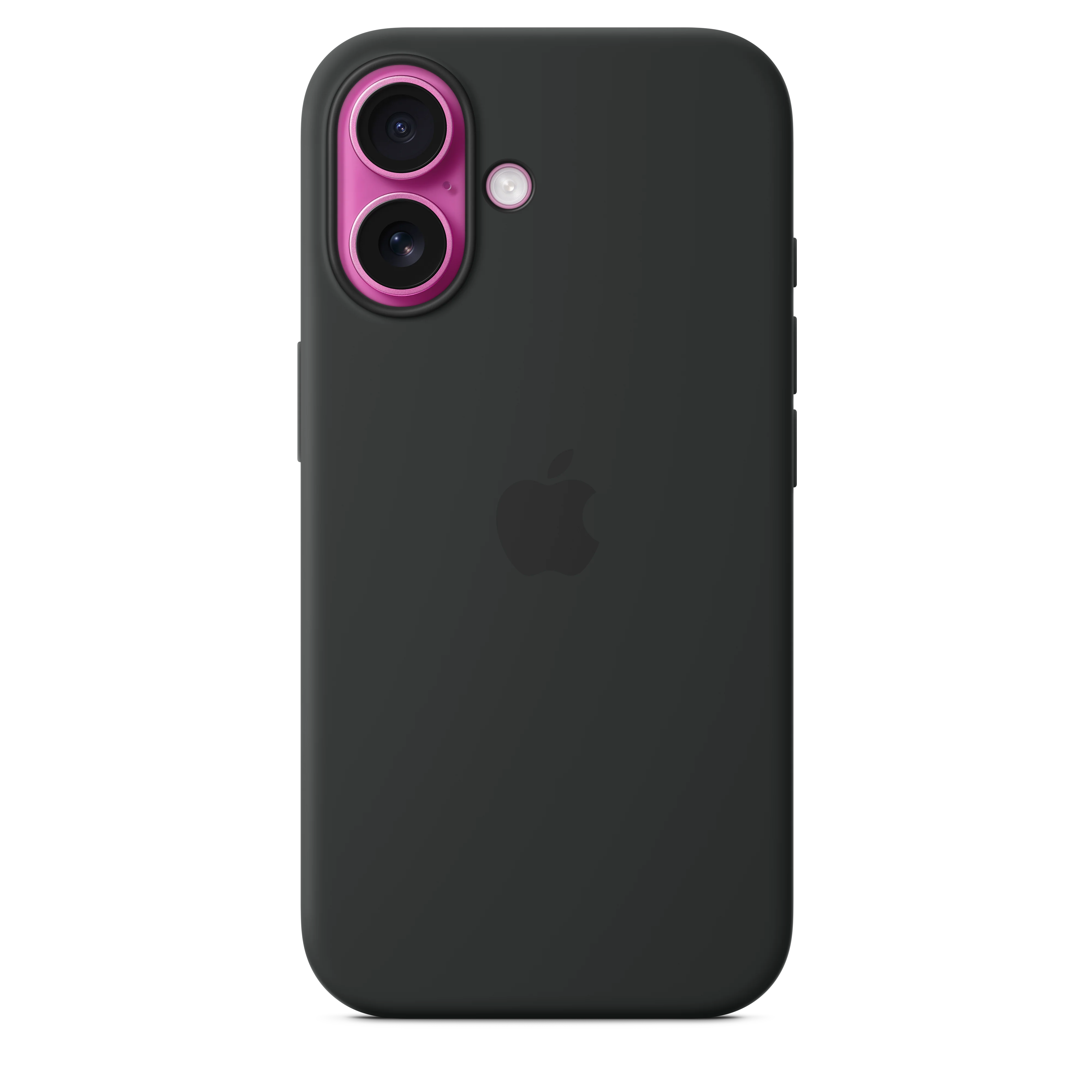 Coque en silicone avec MagSafe pour iPhone 16 - Noir - Image 3
