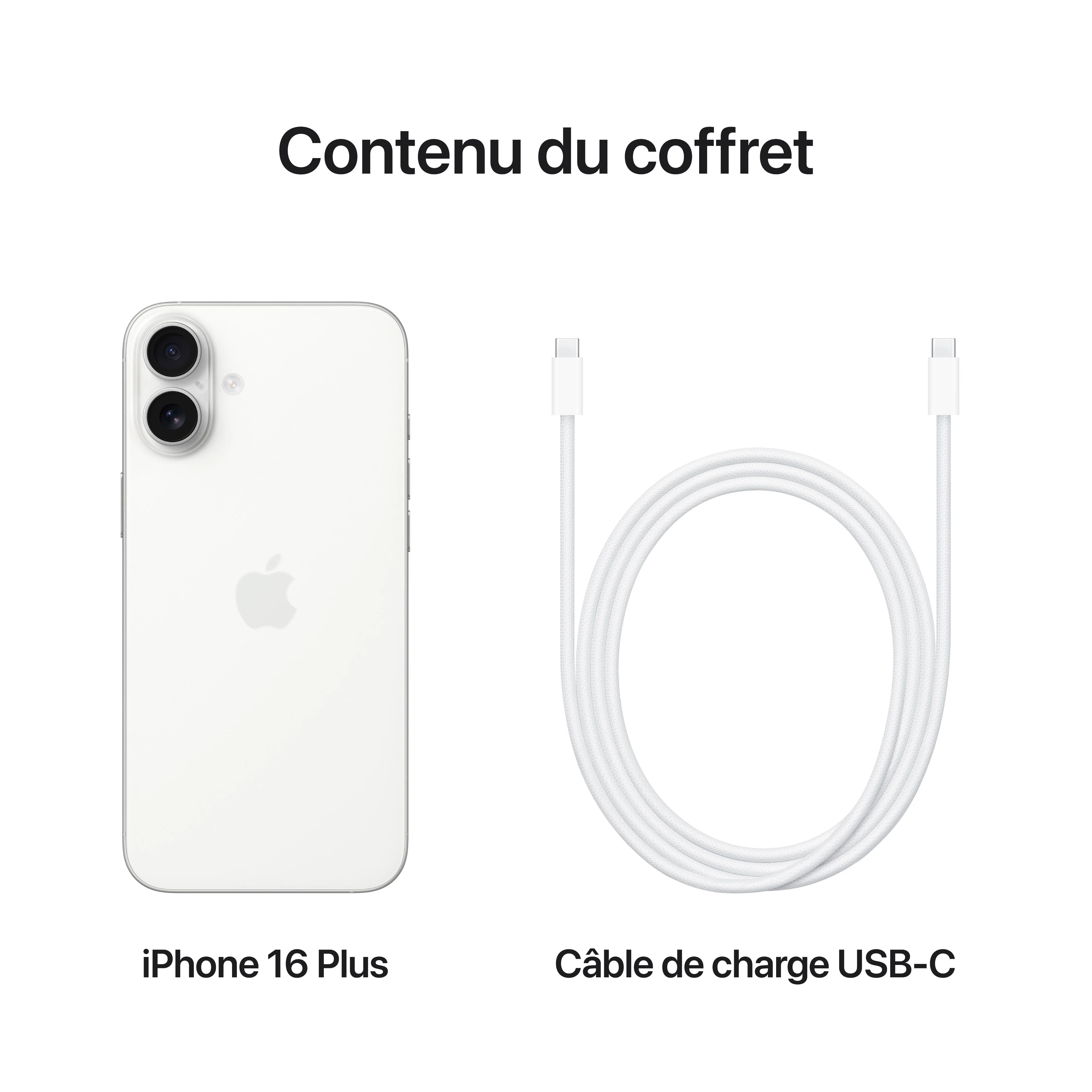 iPhone 16 Plus 128 Go Blanc - Image 9