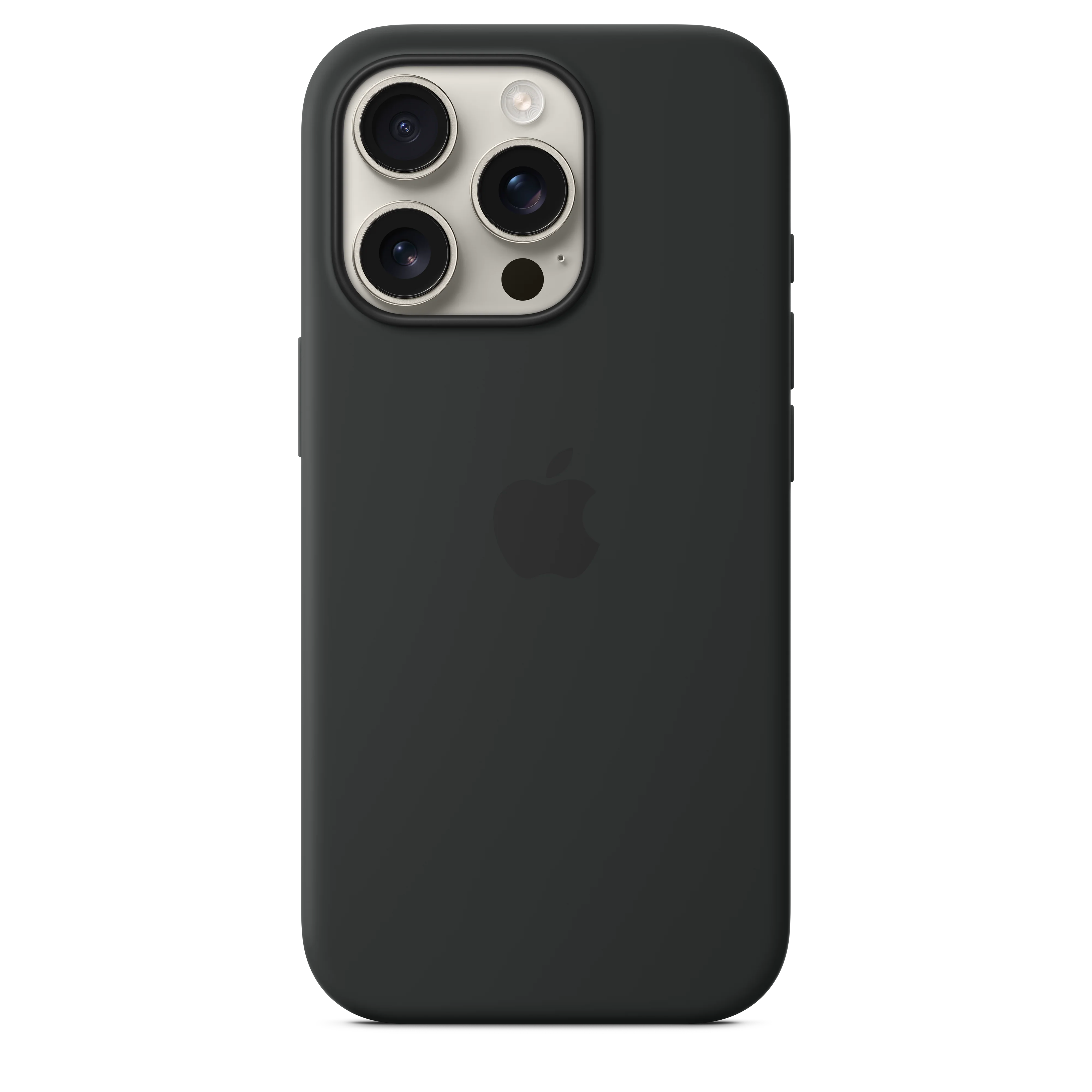 Coque en silicone avec MagSafe pour iPhone 16 Pro - Noir - Image 2