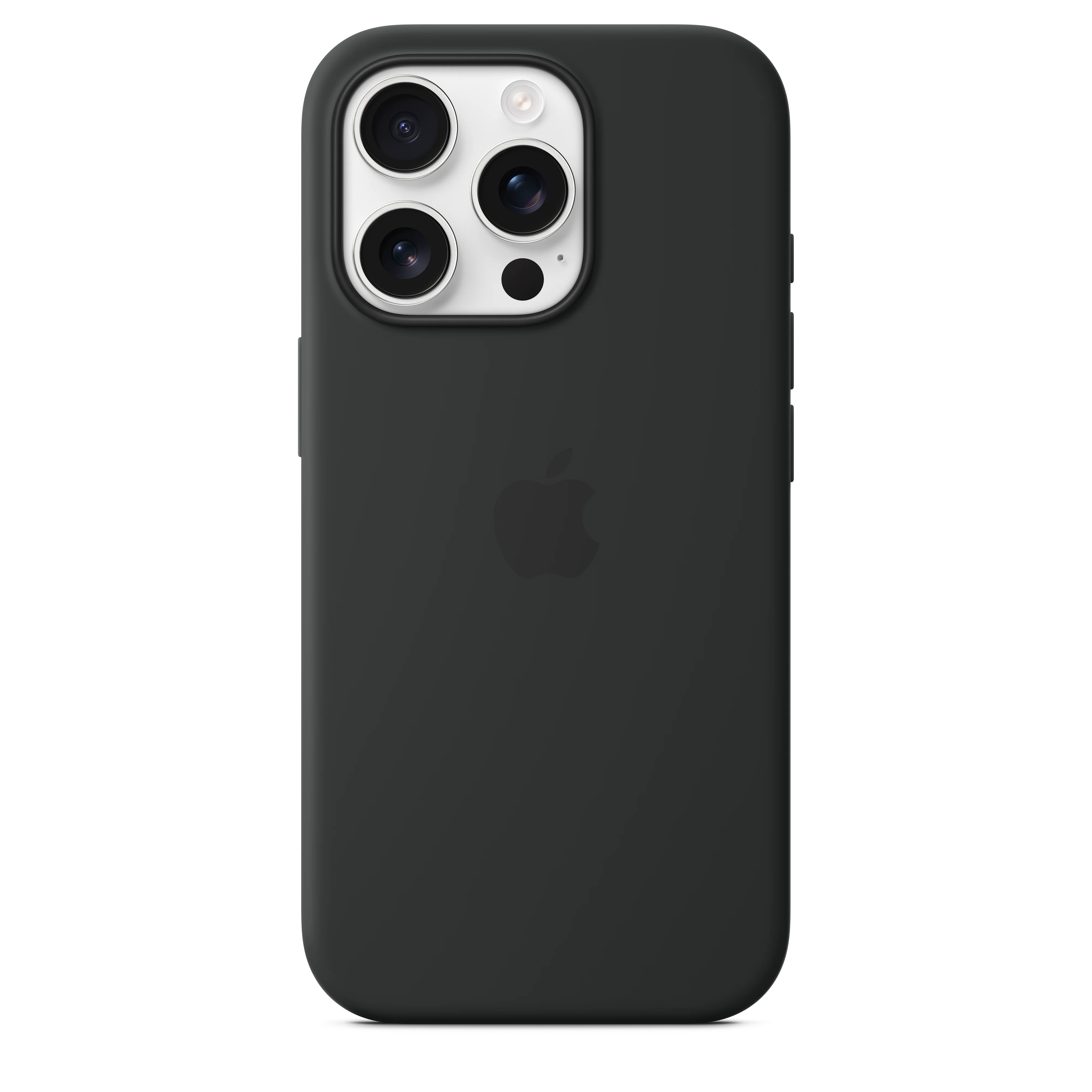 Coque en silicone avec MagSafe pour iPhone 16 Pro - Noir - Image 3