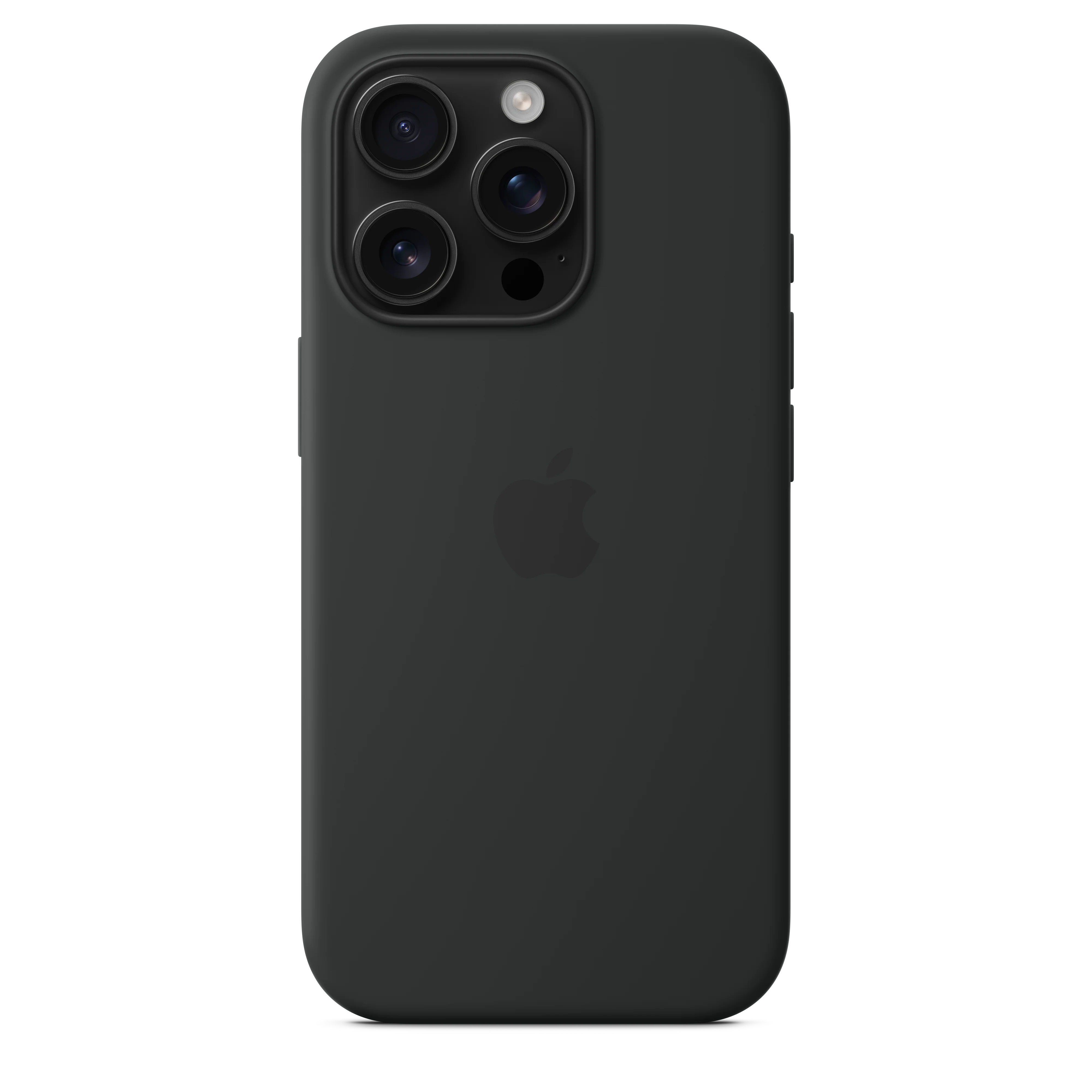 Coque en silicone avec MagSafe pour iPhone 16 Pro - Noir - Image 4