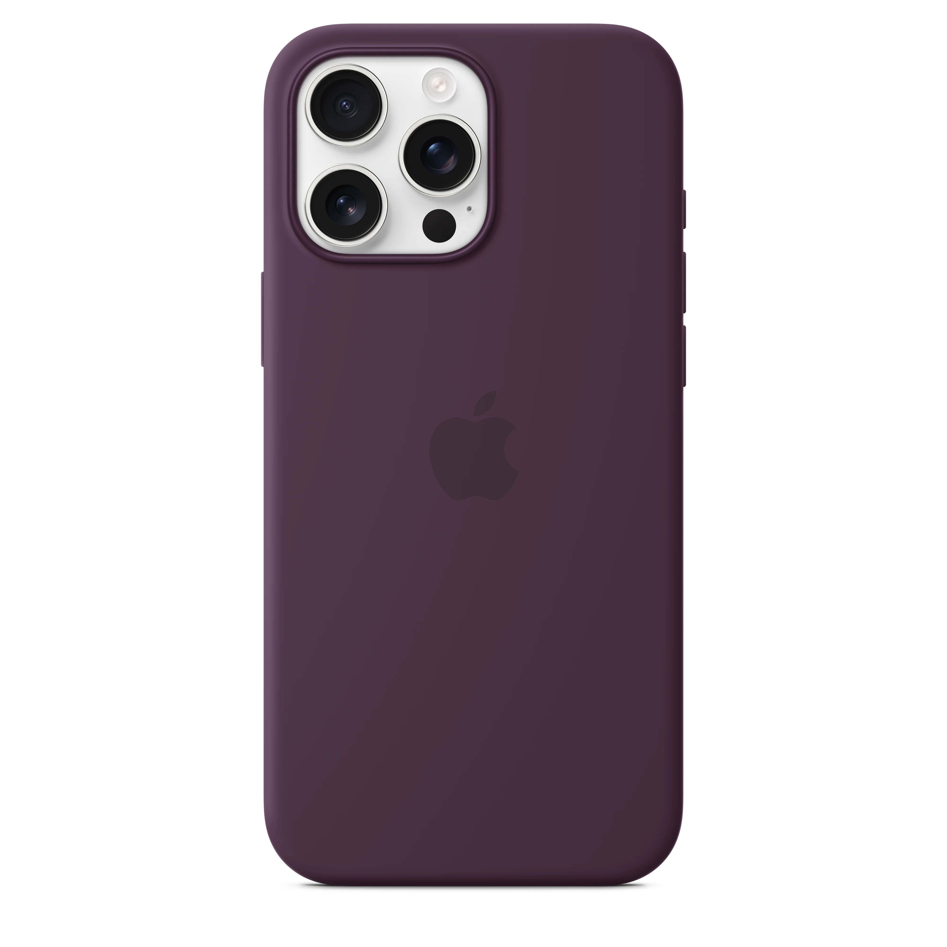 Coque en silicone avec MagSafe pour iPhone 16 Pro Max - Prune - Image 3