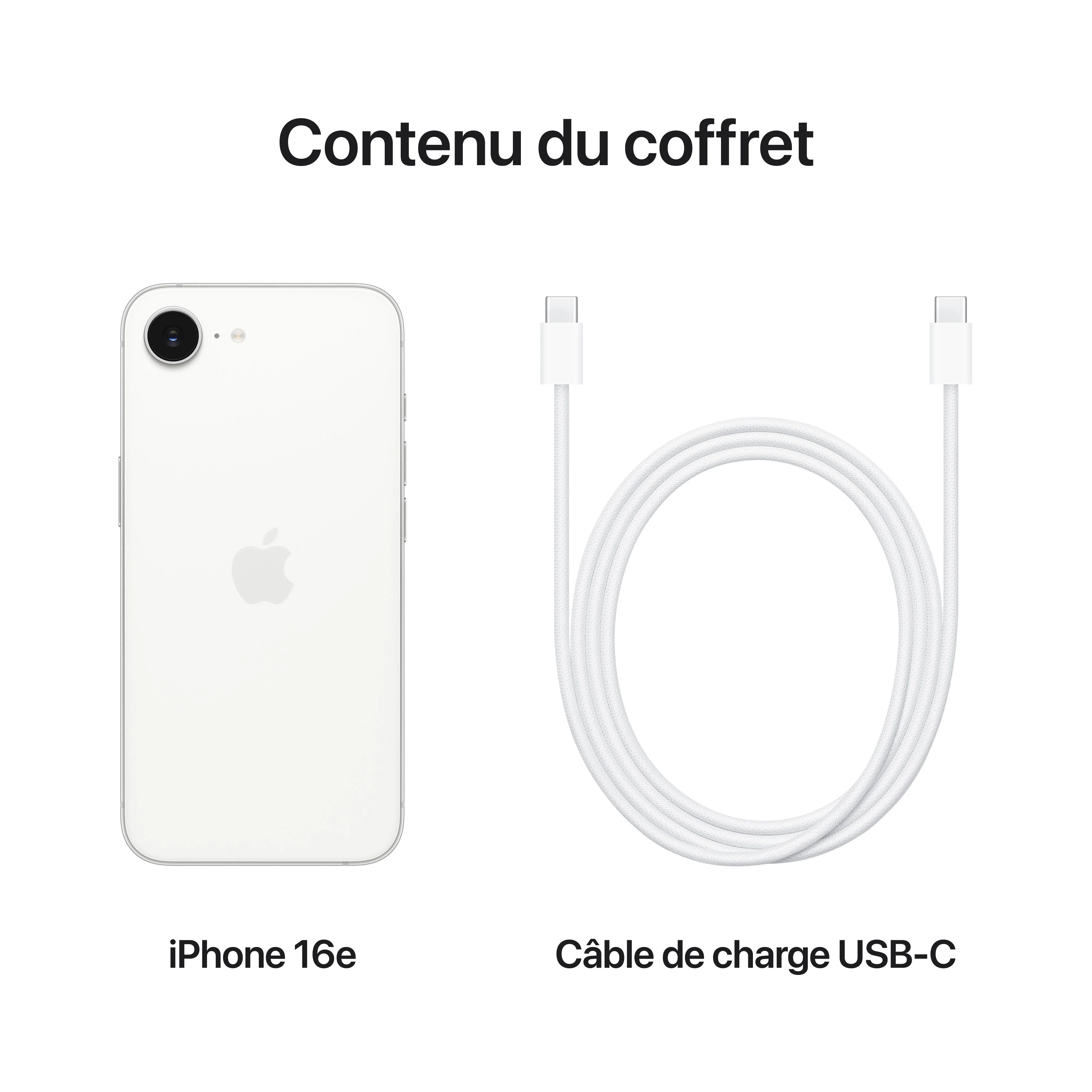 iPhone 16e 512 Go Blanc - Image 9