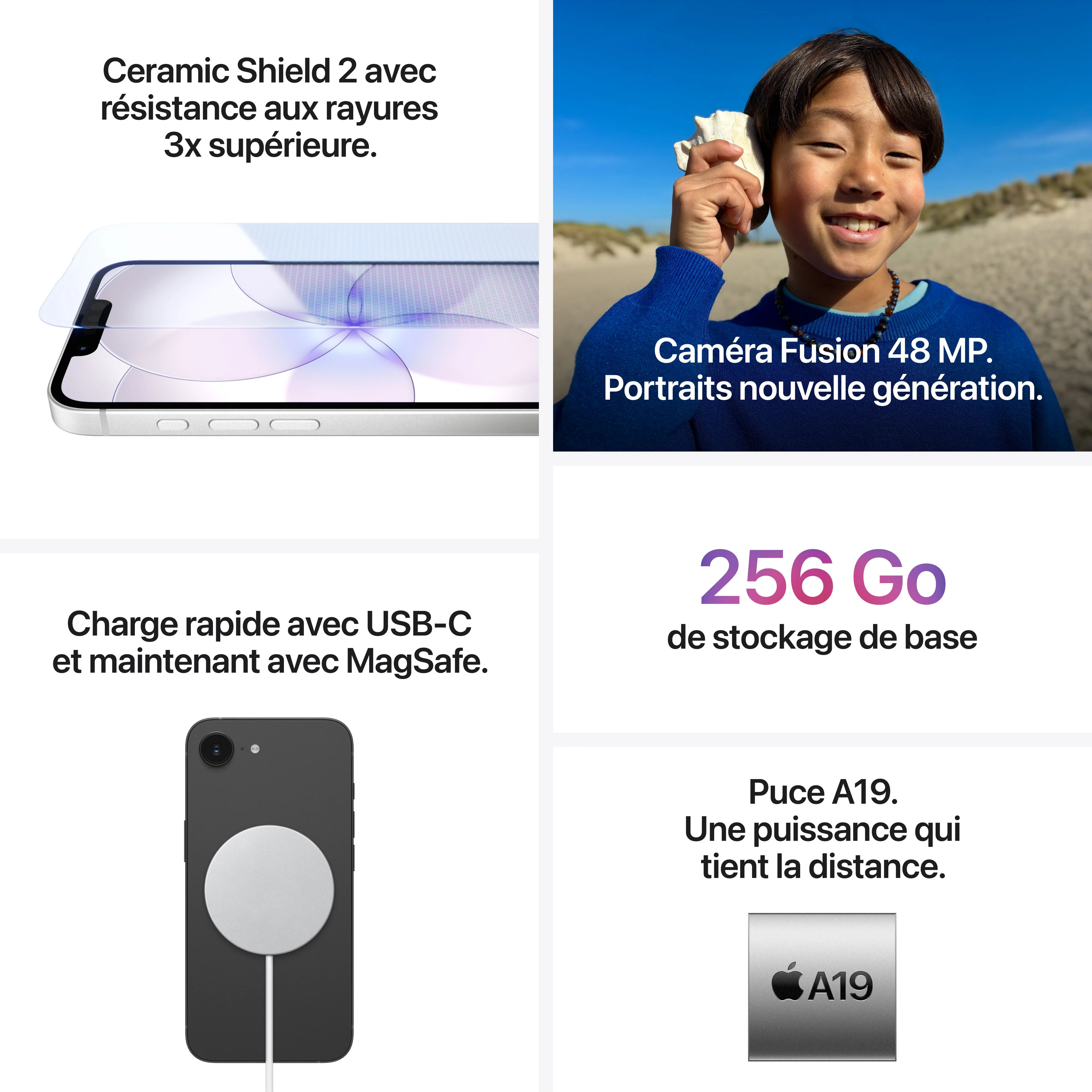 iPhone 17e 512 Go Blanc - Image 6