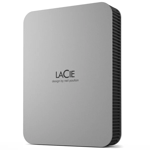 LaCie Mobile Drive • Disque Dur Externe • 1TB • Argent