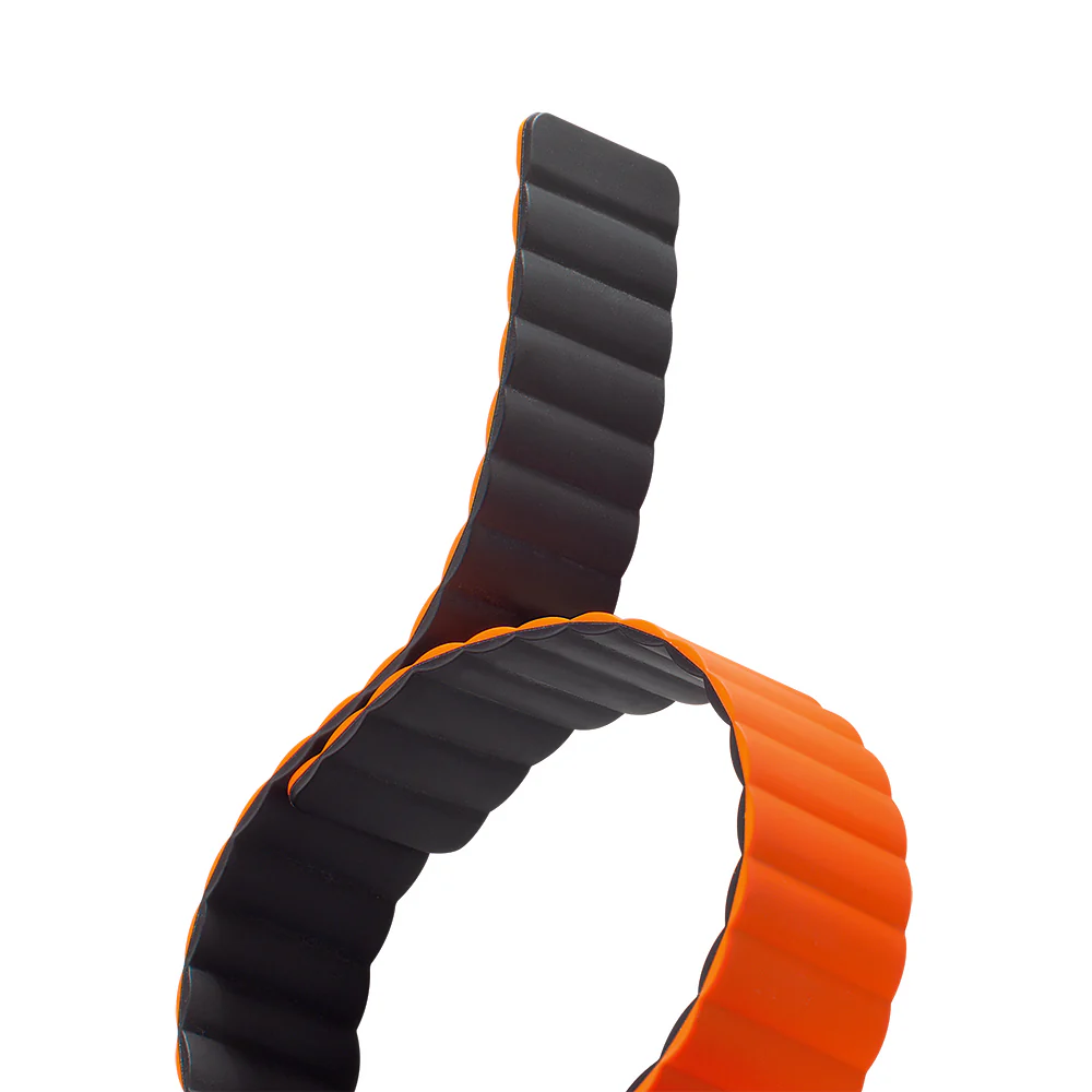 Lineheart • Bracelet magnétique pour Apple Watch 42-49mm • Orange - Image 4