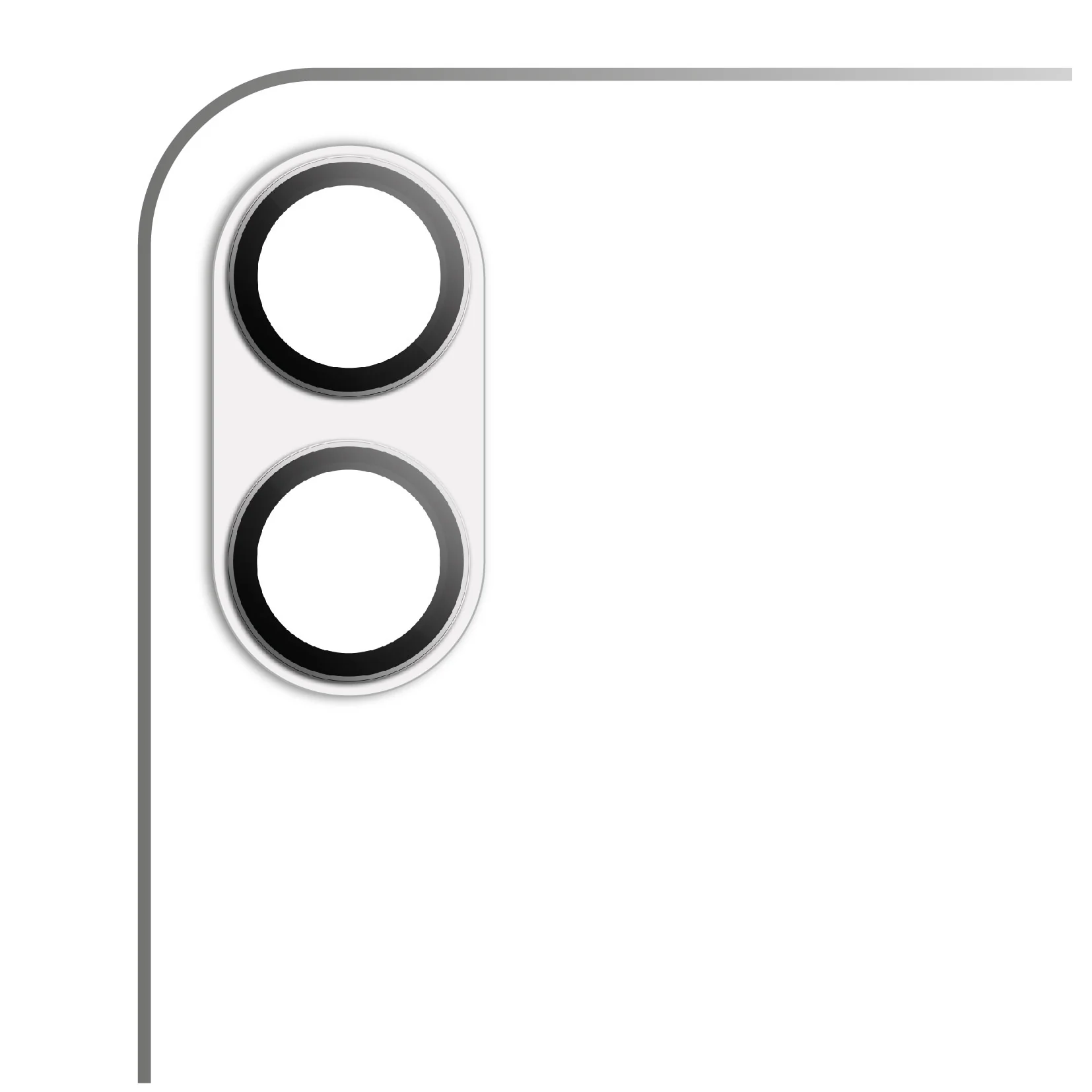 Lineheart Oblo Protection de caméra pour iPhone 17