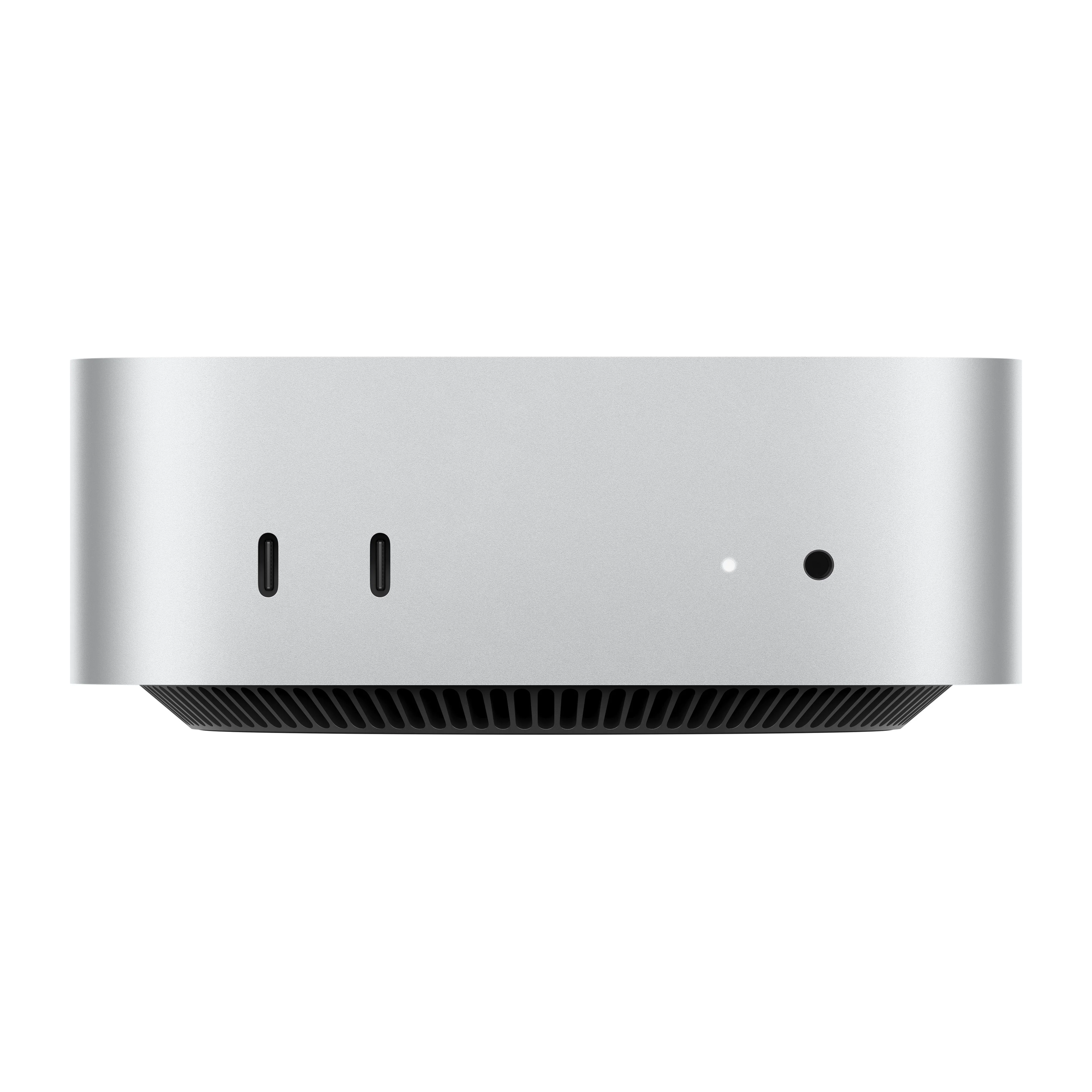 Mac mini: Puce Apple M4 avec CPU 10 cœurs et GPU 10 cœurs, 512 Go SSD - Argent