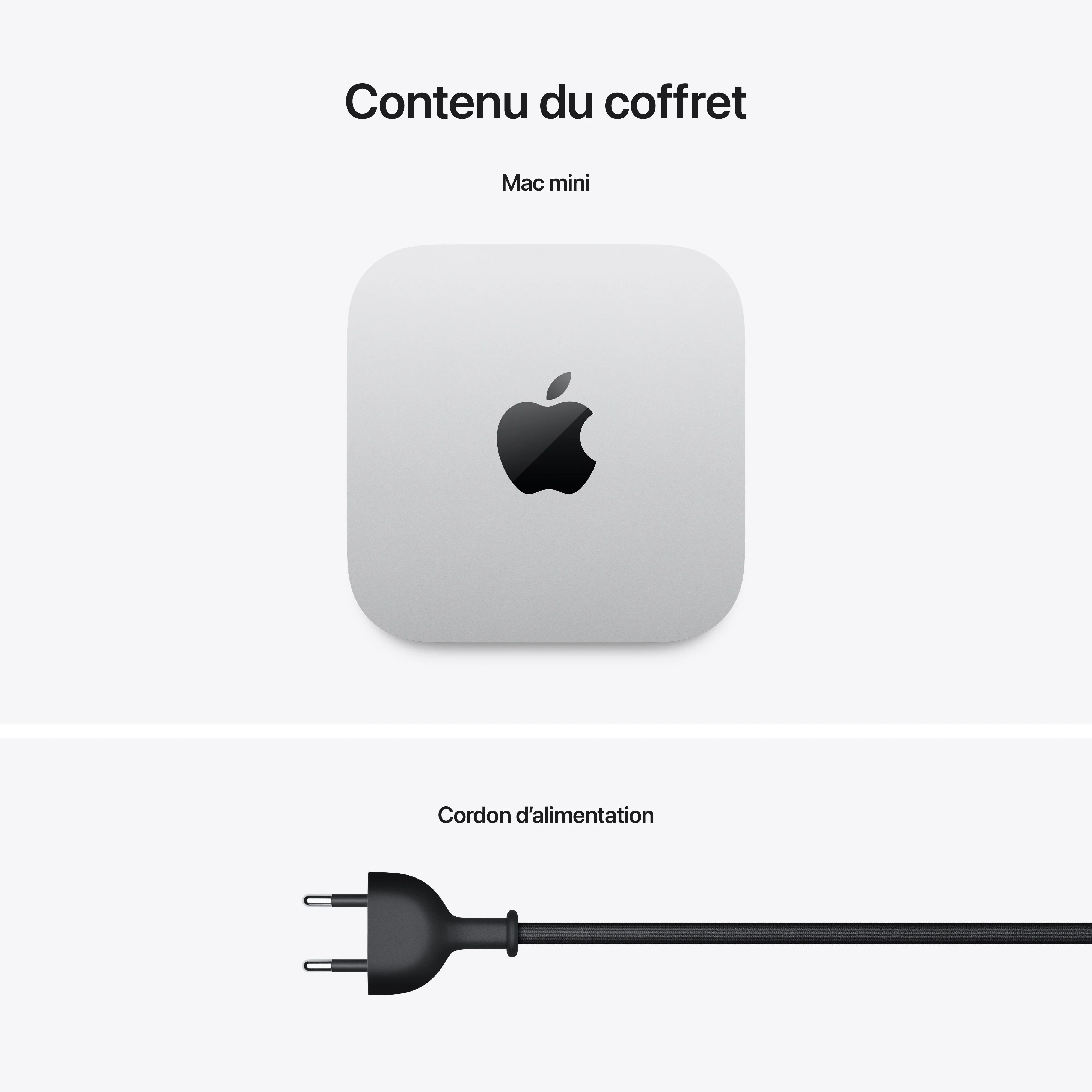 Mac mini: Puce Apple M4 avec CPU 10 cœurs et GPU 10 cœurs, 512 Go SSD - Argent - Image 8