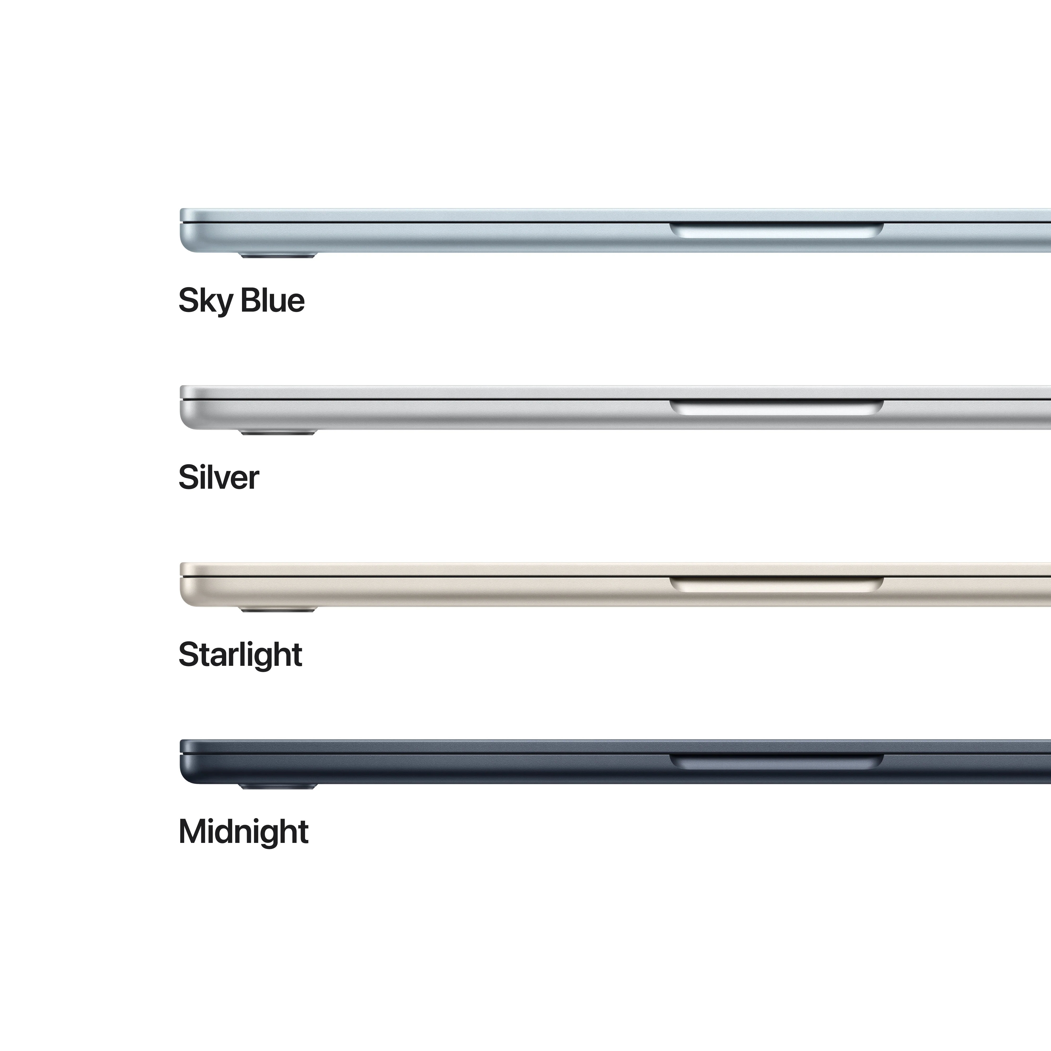 MacBook Air 13" M4 10C/24GB/256GB/GPU10C • Suisse-Français • Minuit - Image 3