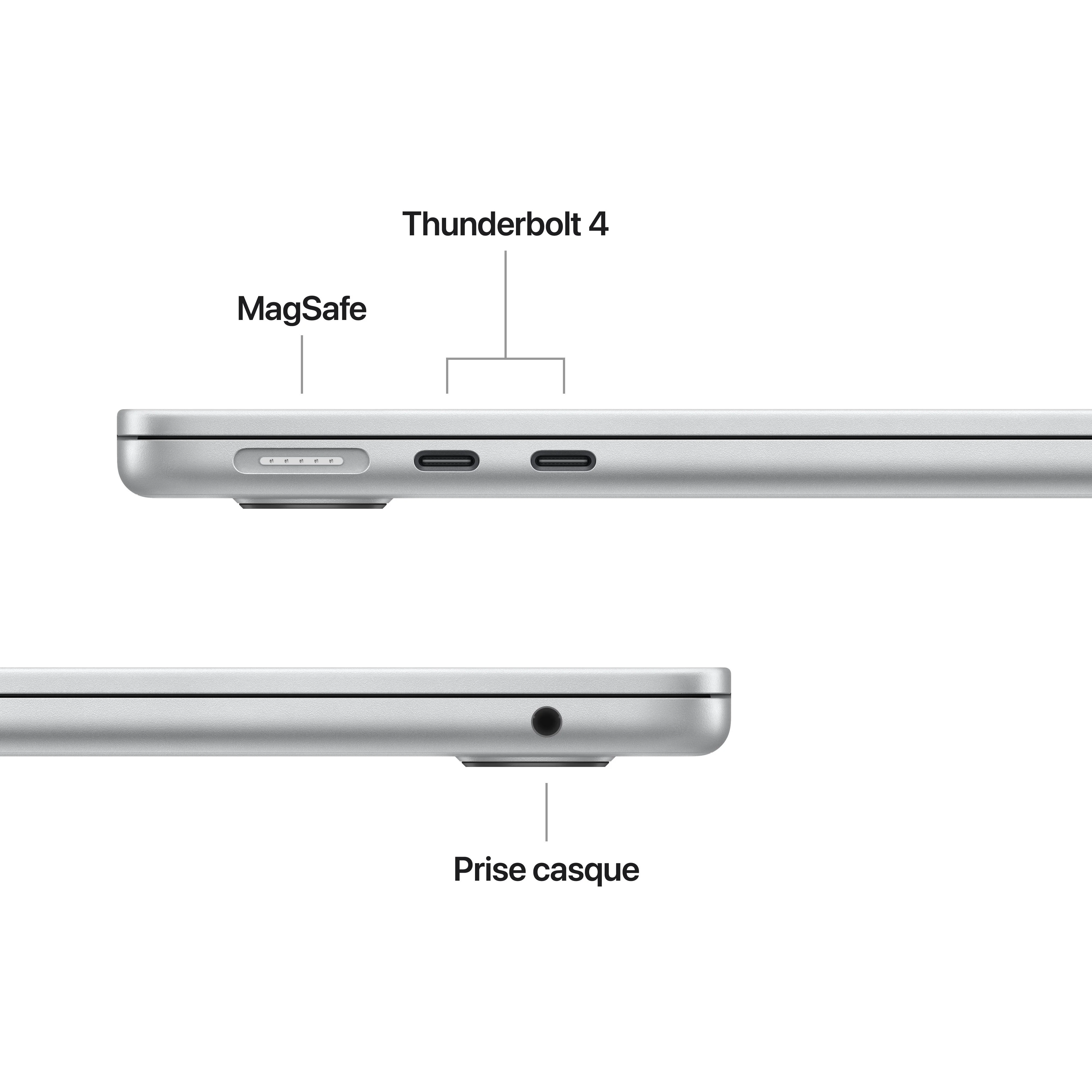 MacBook Air 13 pouces: Puce Apple M5 avec CPU 10 cœurs et GPU 10 cœurs, 1 To SSD - Argent - Image 6