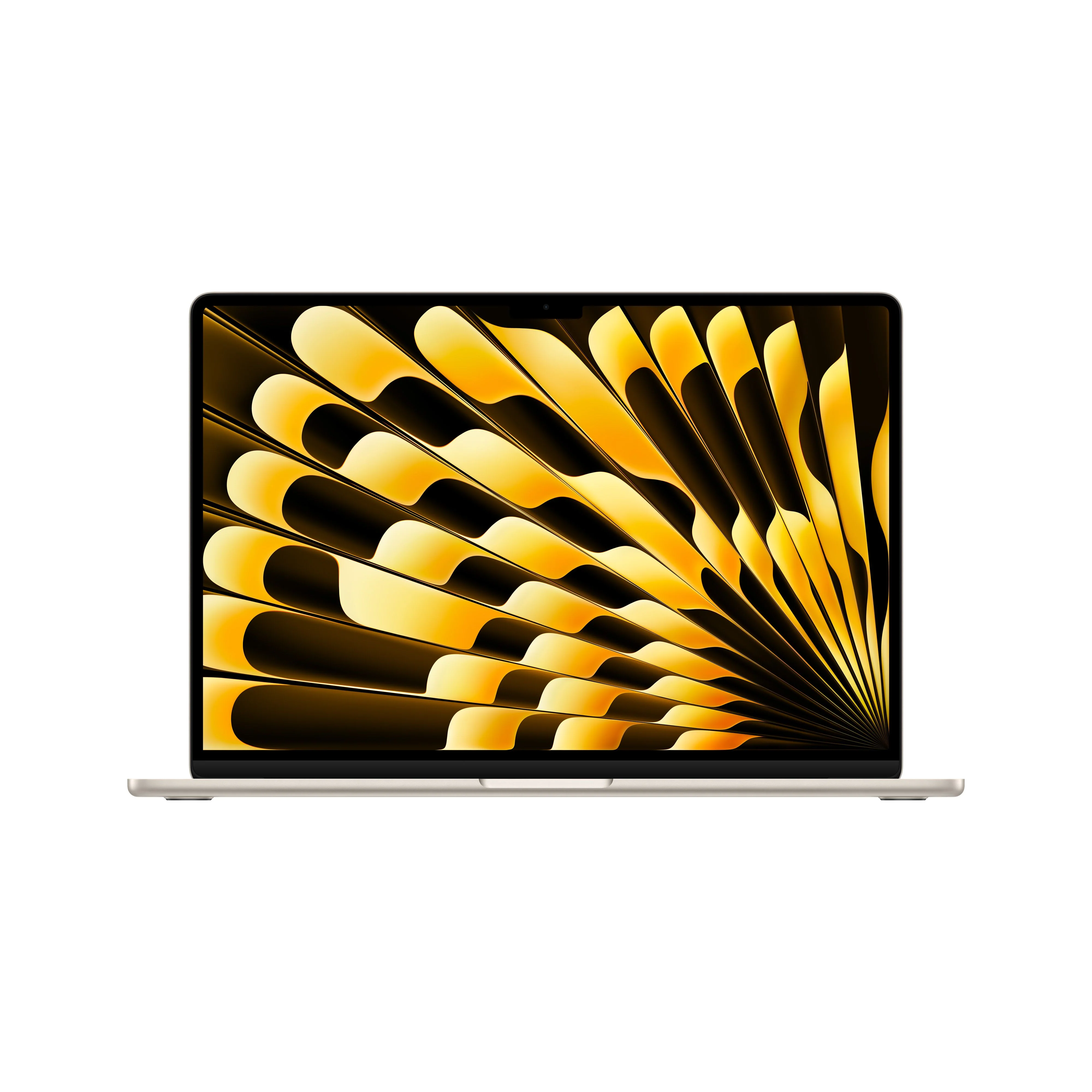 MacBook Air 15 pouces: Puce Apple M4 avec CPU 10 cœurs et GPU 10 cœurs, 512 Go SSD - Lumière stellaire