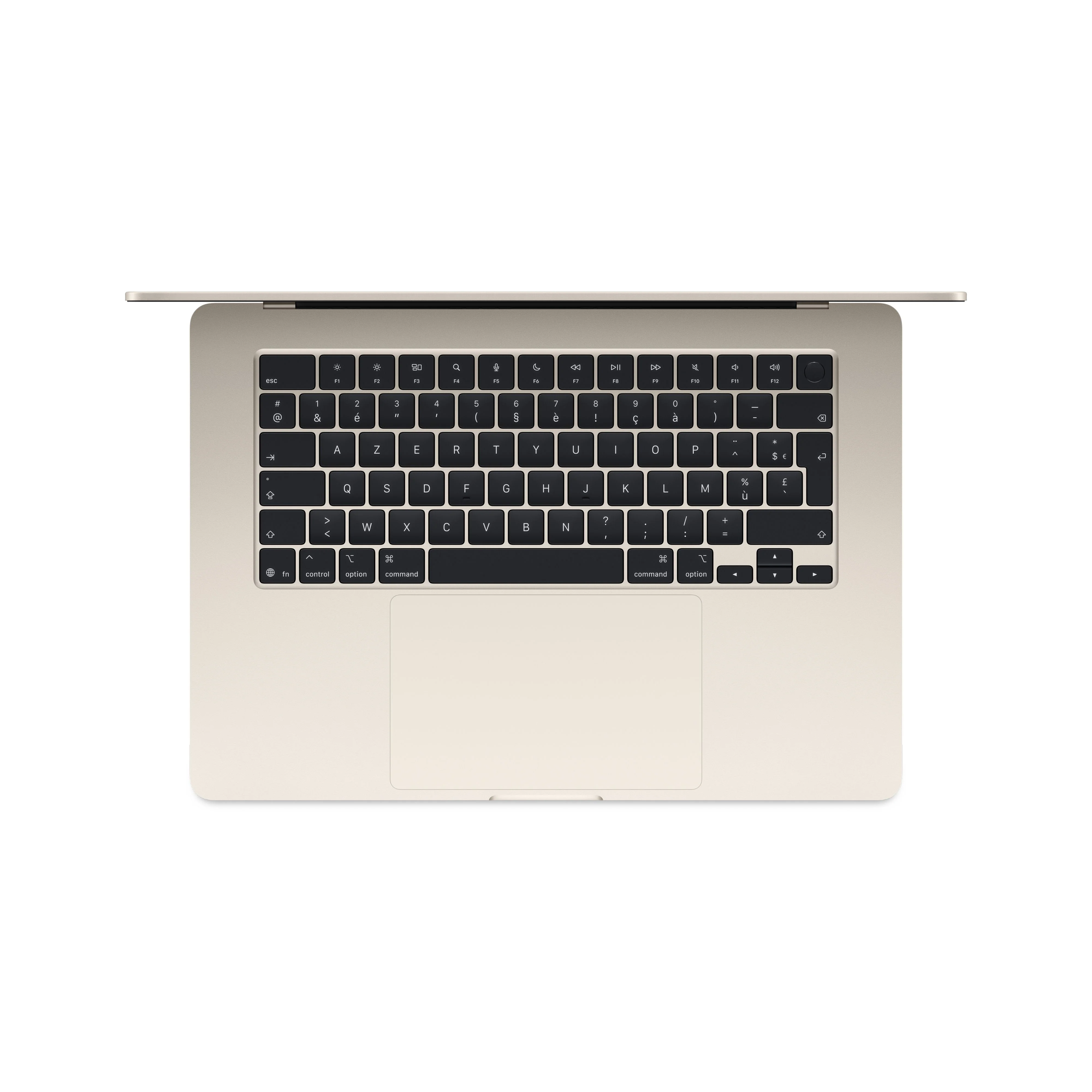 MacBook Air 15 pouces: Puce Apple M4 avec CPU 10 cœurs et GPU 10 cœurs, 512 Go SSD - Lumière stellaire - Image 2