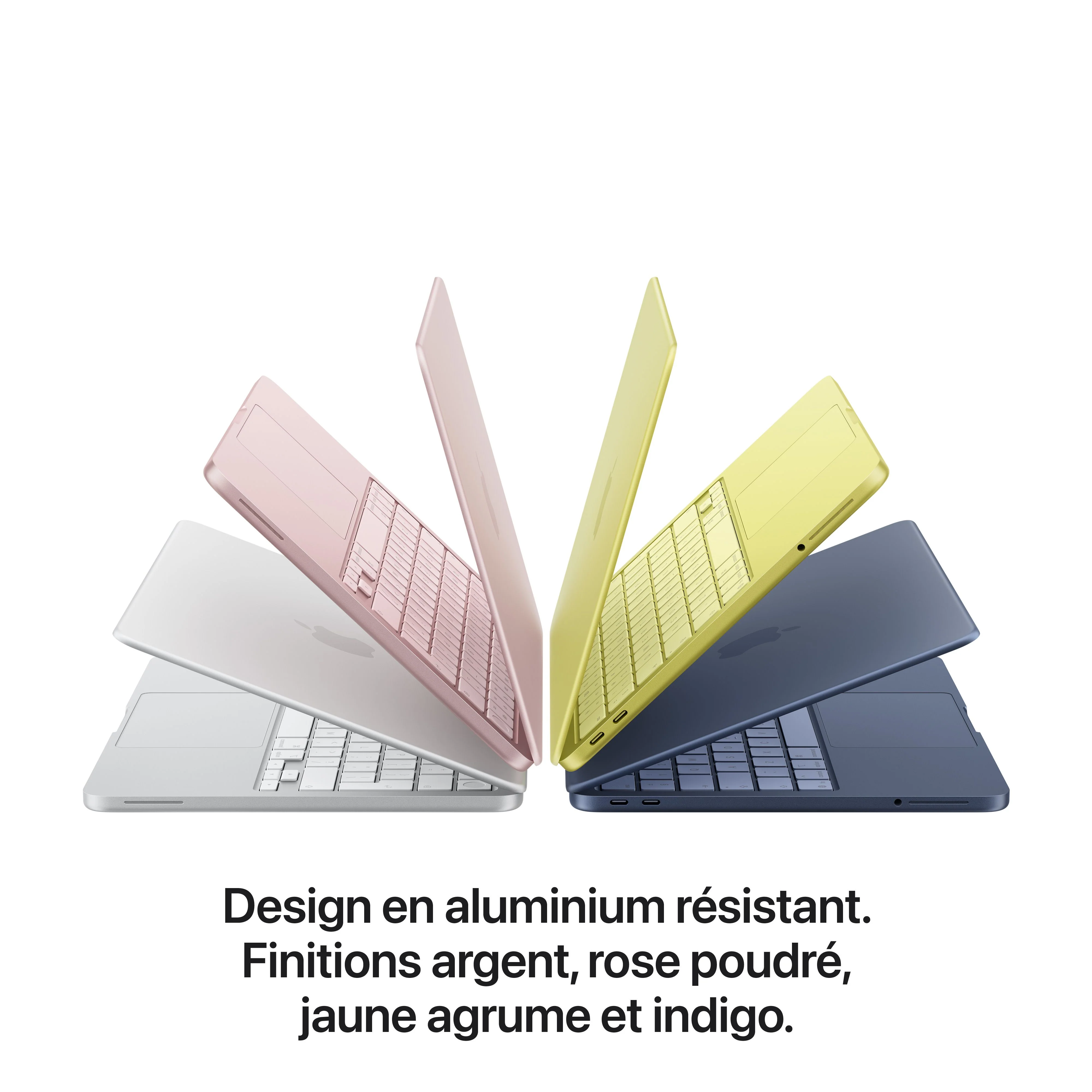 MacBook Neo 13 pouces: Puce Apple A18 Pro avec CPU 6 cœurs et GPU 5 cœurs Magic Keyboard avec Touch ID 512 Go SSD - Rose poudré - Image 3