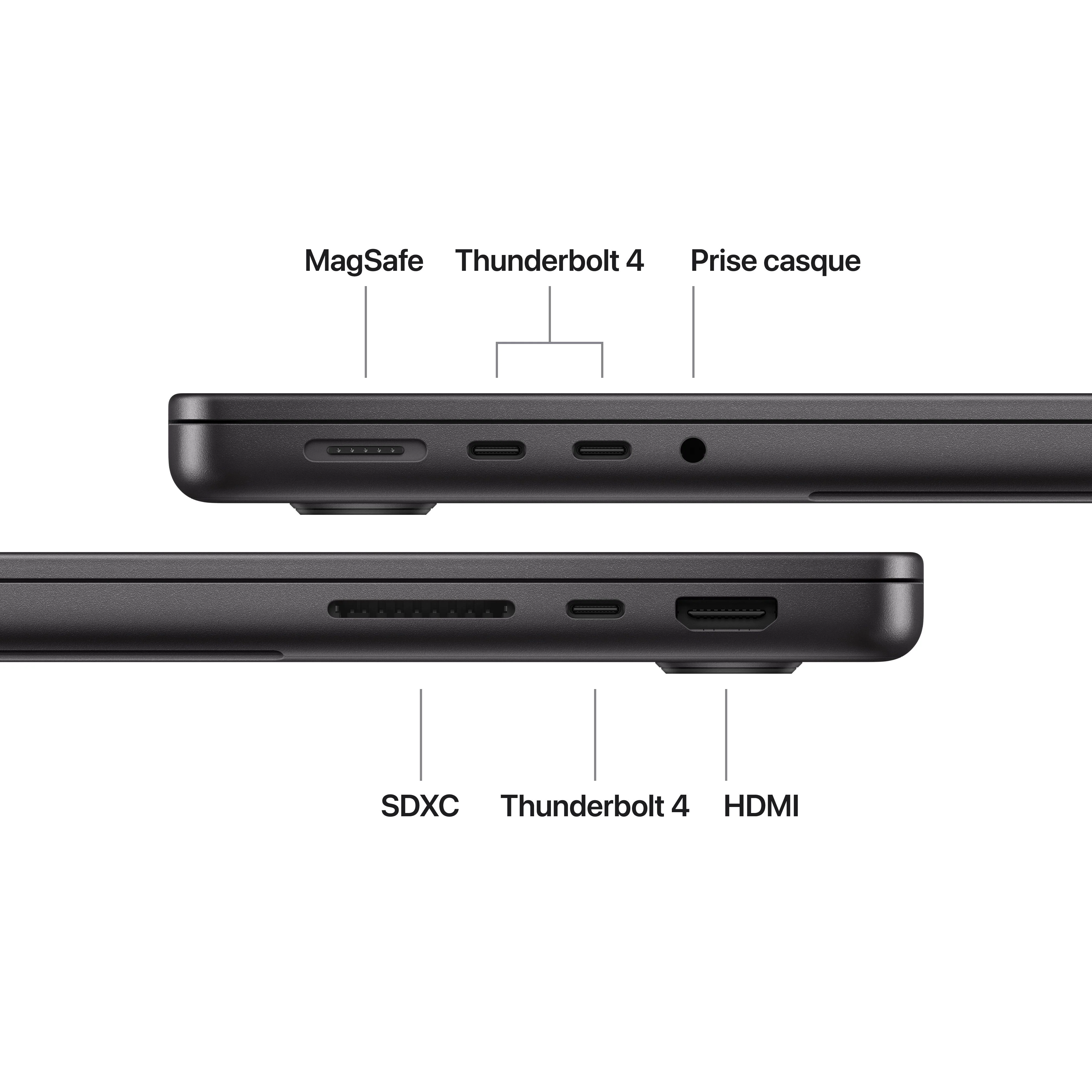 MacBook Pro 14 pouces: Puce Apple M5 avec CPU 10 cœurs et GPU 10 cœurs, 1 To SSD - Noir sidéral - Image 7