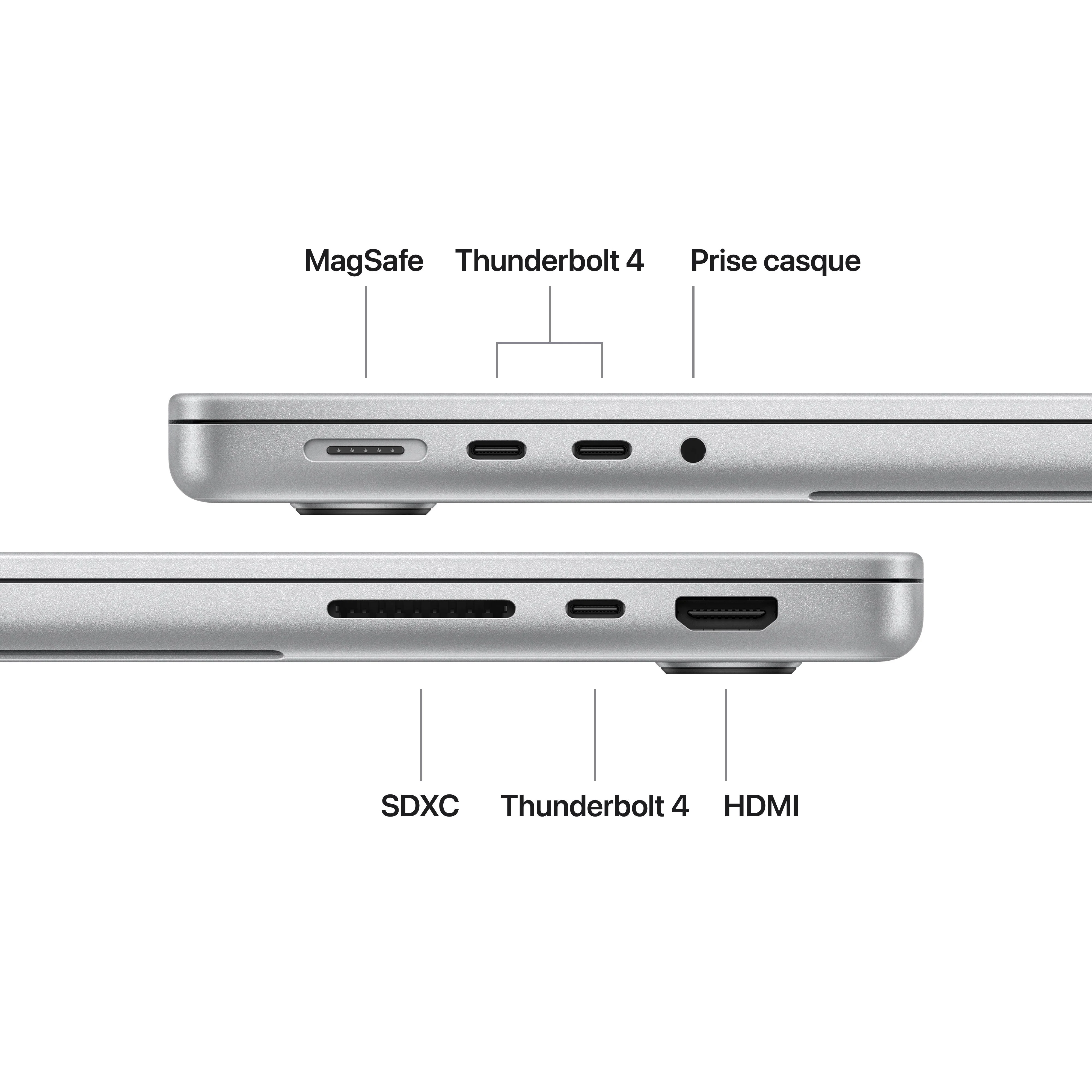 MacBook Pro 14 pouces: Puce Apple M5 avec CPU 10 cœurs et GPU 10 cœurs, 1 To SSD - Argent - Image 7