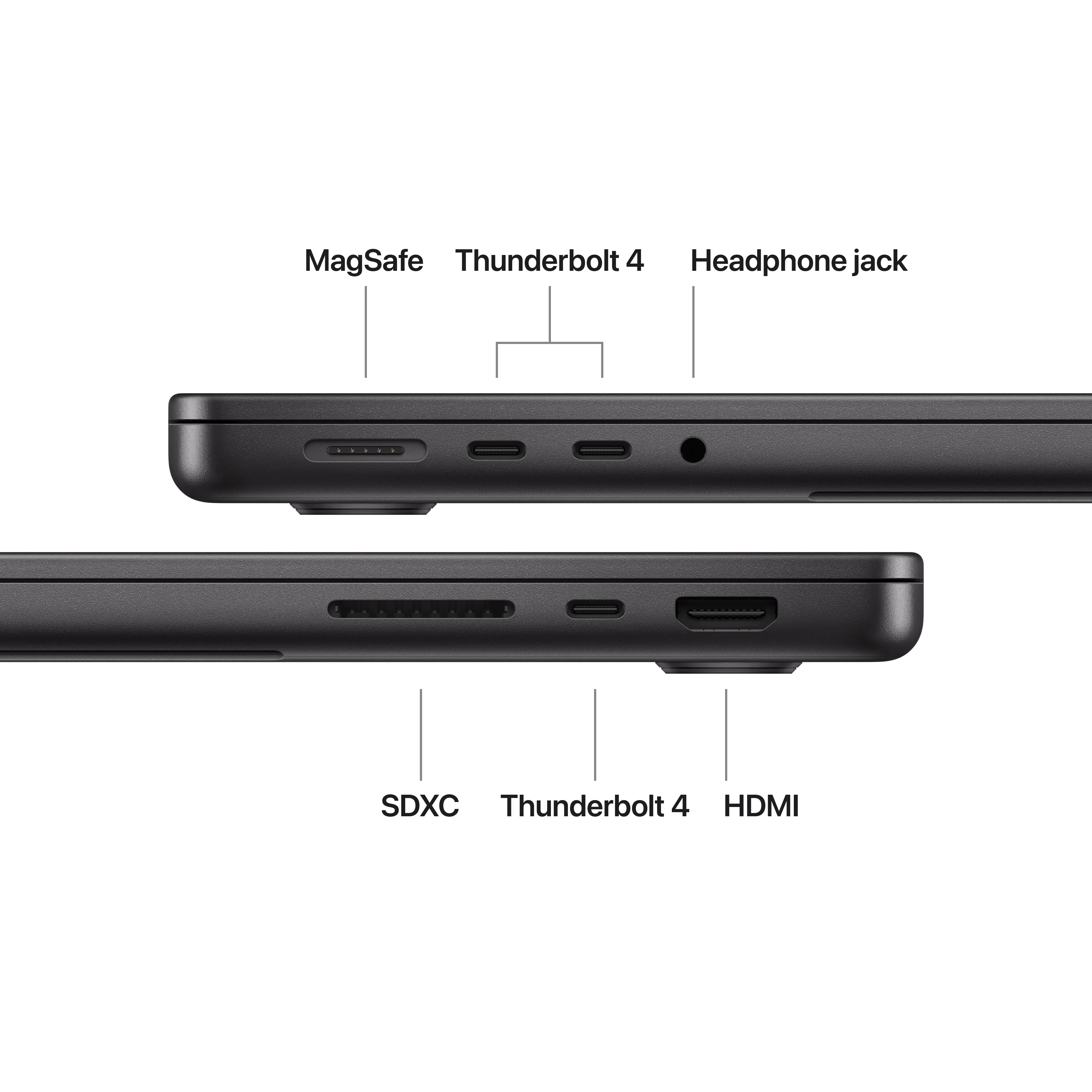 MacBook Pro 14" M5 10C/24GB/512GB/GPU10C • Suisse-Français • Noir Sidéral - Image 7