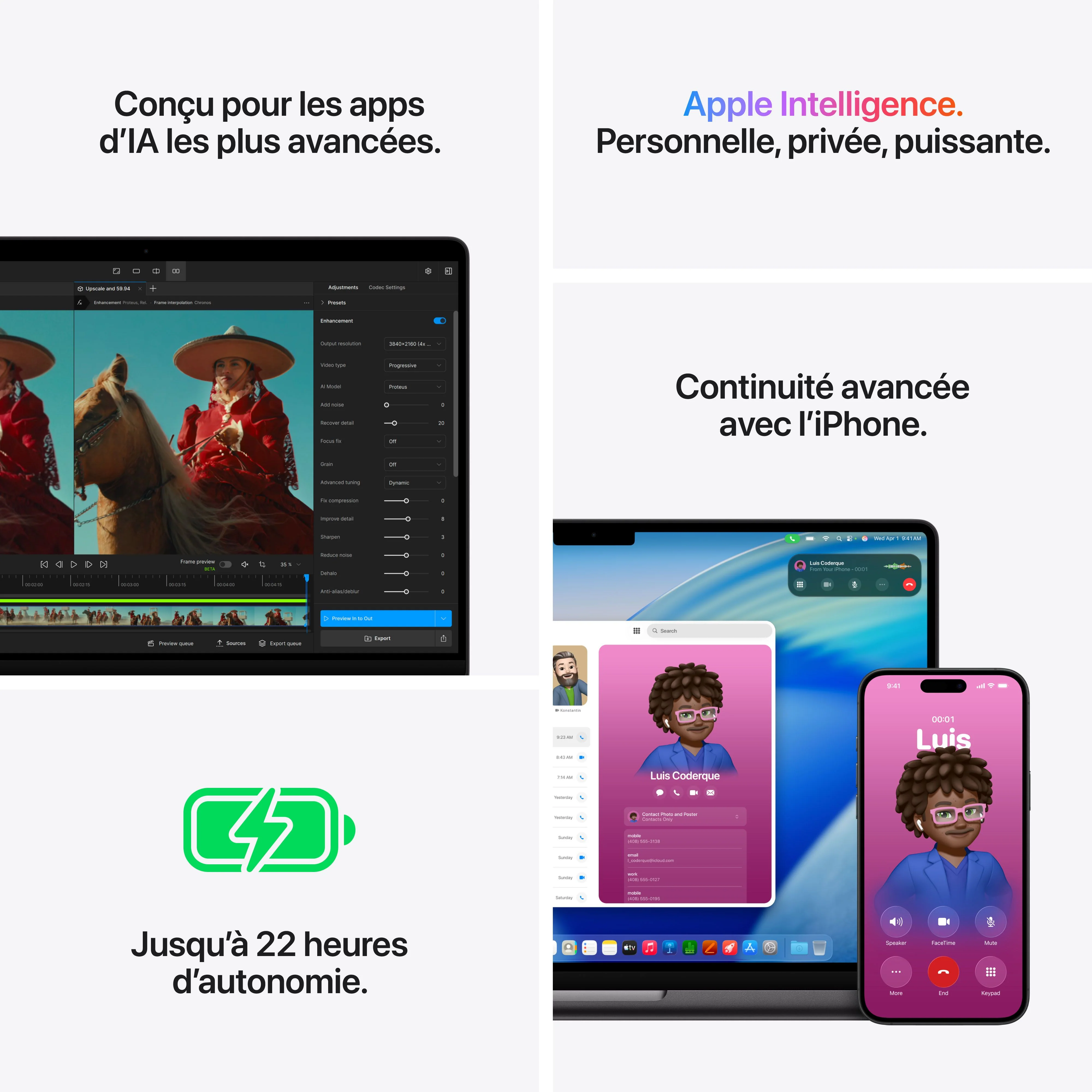 MacBook Pro 14 pouces: Puce Apple M5 Pro avec CPU 15 cœurs et GPU 16 cœurs, 1 To SSD - Noir sidéral - Image 8