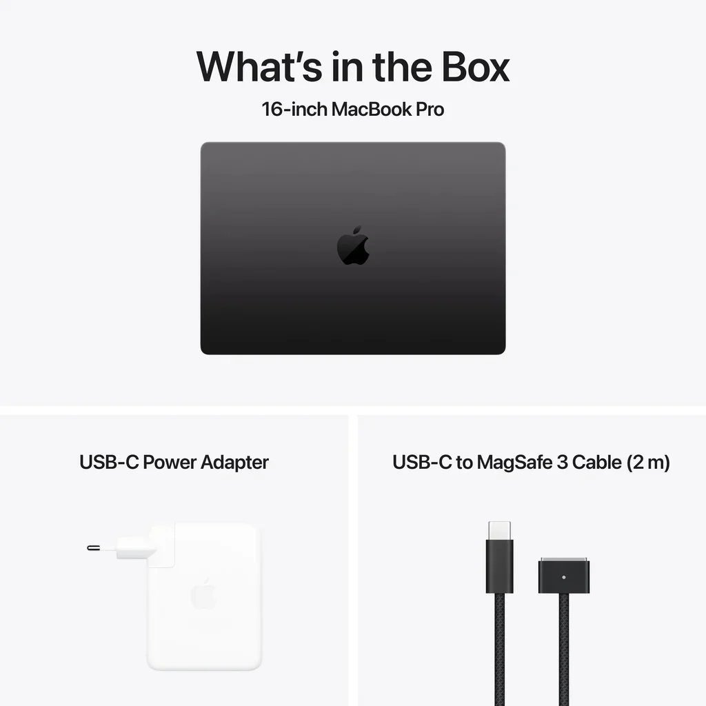 MacBook Pro 16" M4Pro 14C/24GB/512GB/GPU20C • Français • Noir Sidéral - Image 8