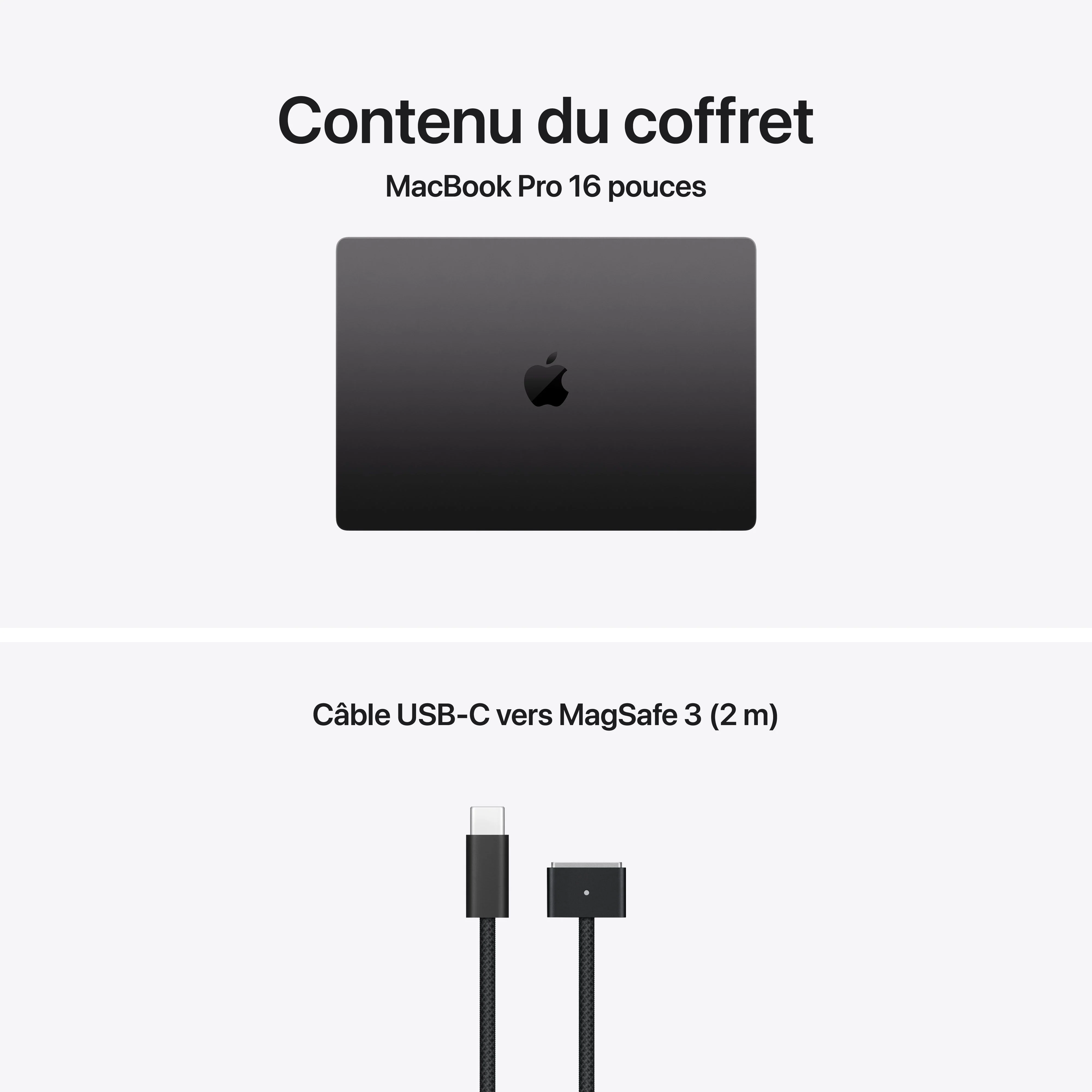 MacBook Pro 16 pouces: Puce Apple M5 Pro avec CPU 18 cœurs et GPU 20 cœurs, 1 To SSD - Noir sidéral - Image 9
