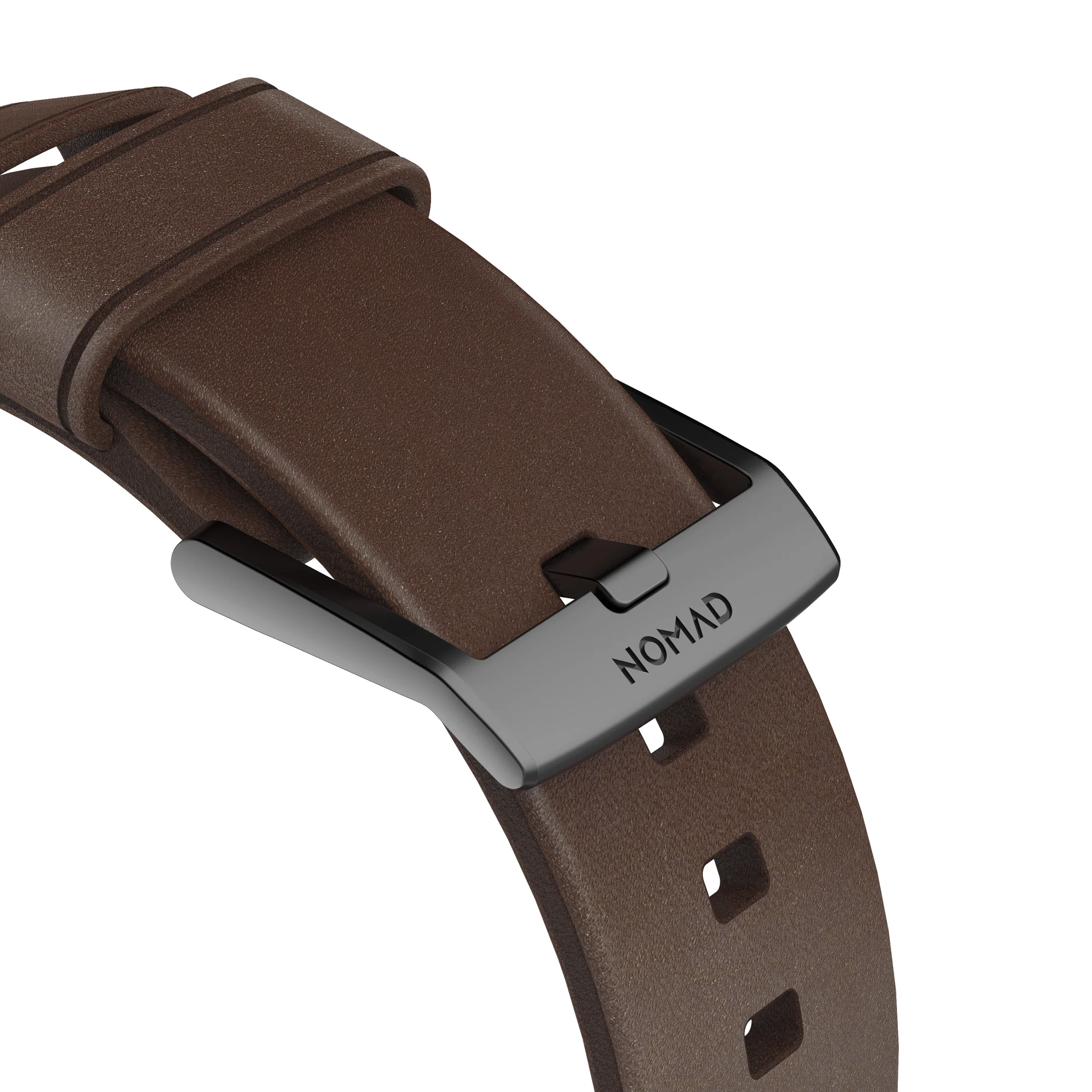 Nomad Strap Modern • 38/40mm • Marron • Connecteur Gris sidéral - Image 6