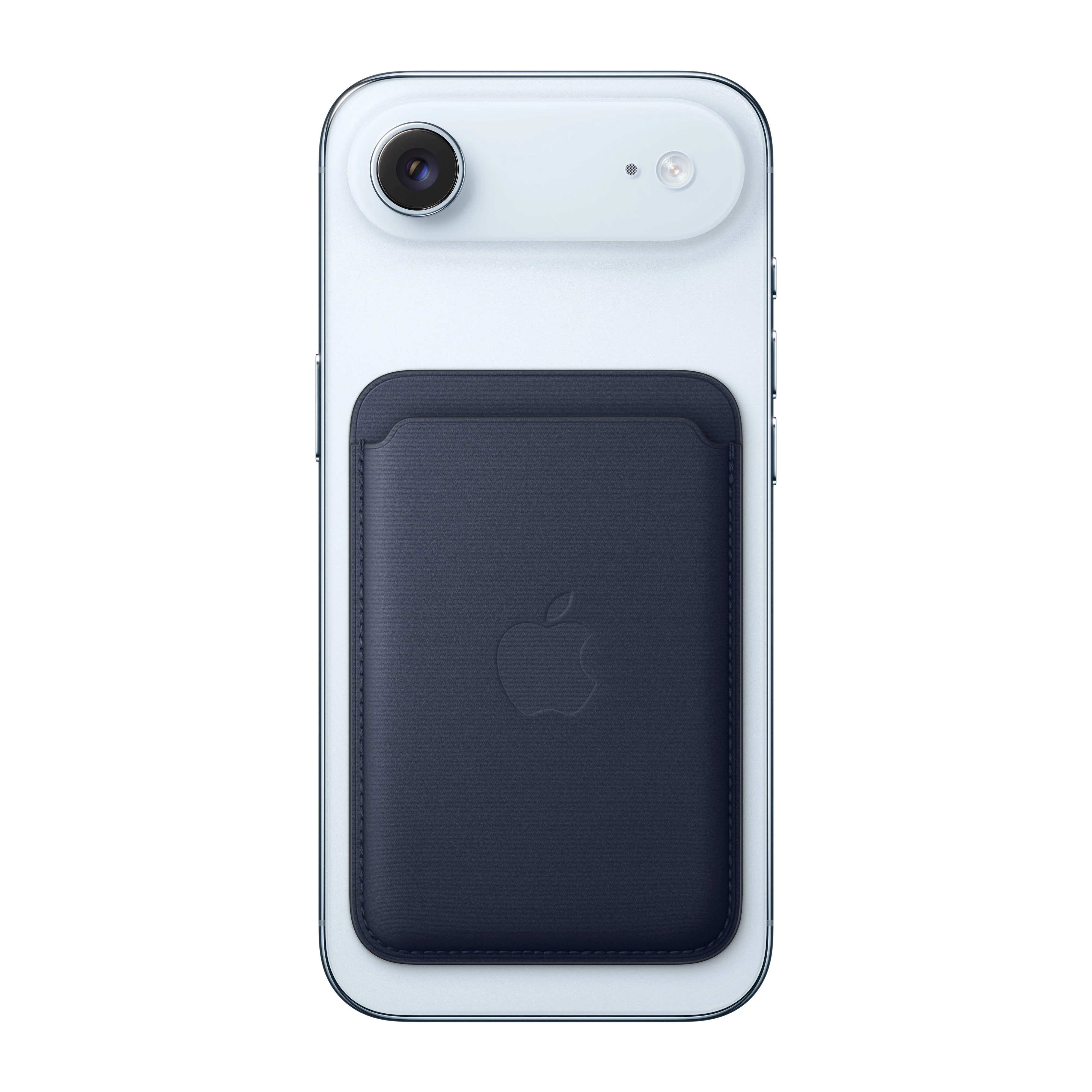 Porte-cartes en tissage fin pour iPhone avec MagSafe - Roux orangé - Image 4