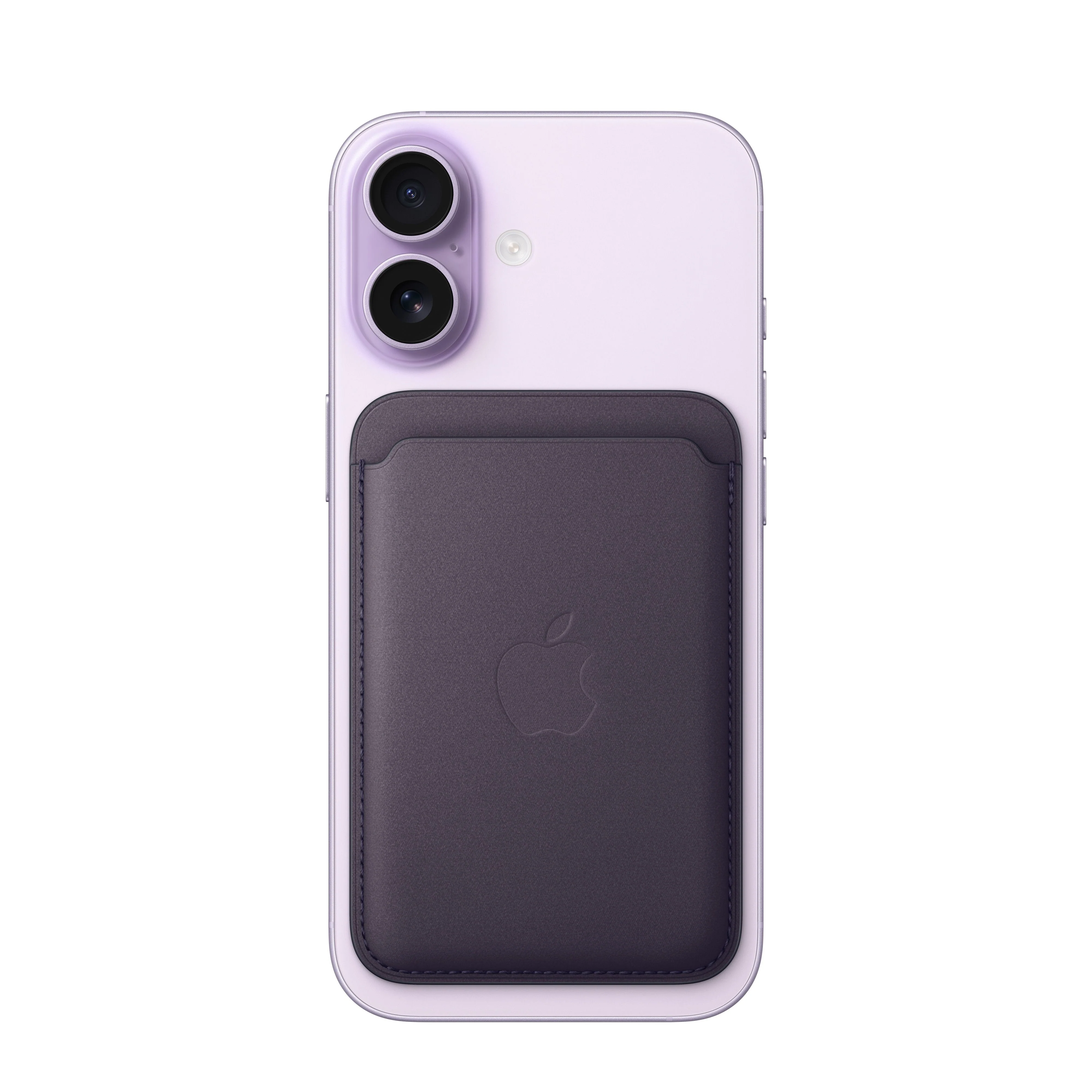 Porte-cartes en tissage fin pour iPhone avec MagSafe - Violet nuit - Image 3