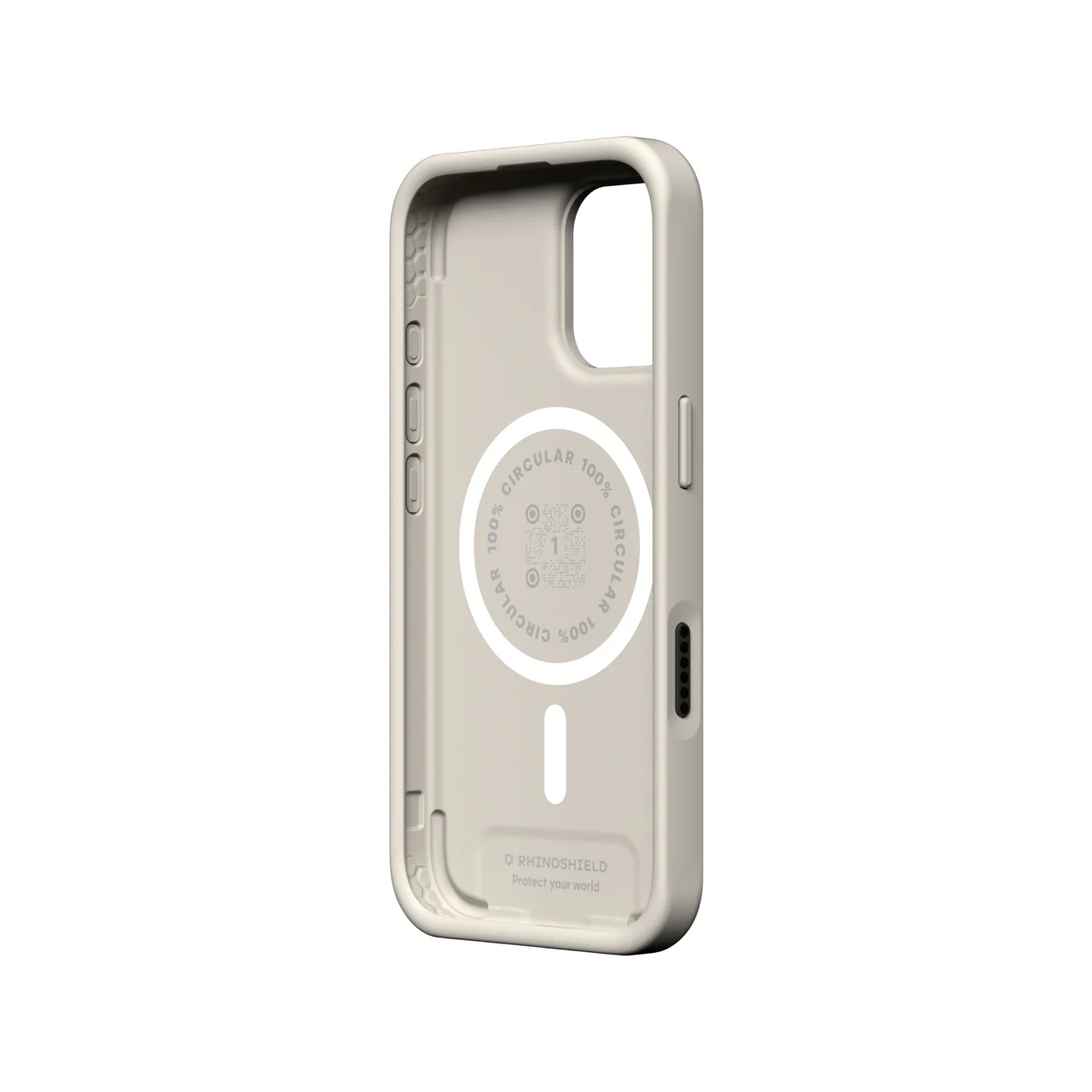 Rhinoshield Coque SolidX pour iPhone 17 • Beige Coquillage - Image 3
