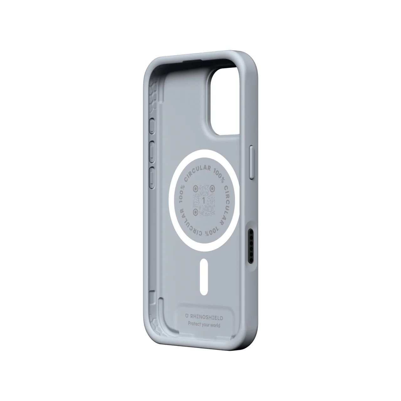 Rhinoshield Coque SolidX pour iPhone 17 • Gris Argent - Image 2