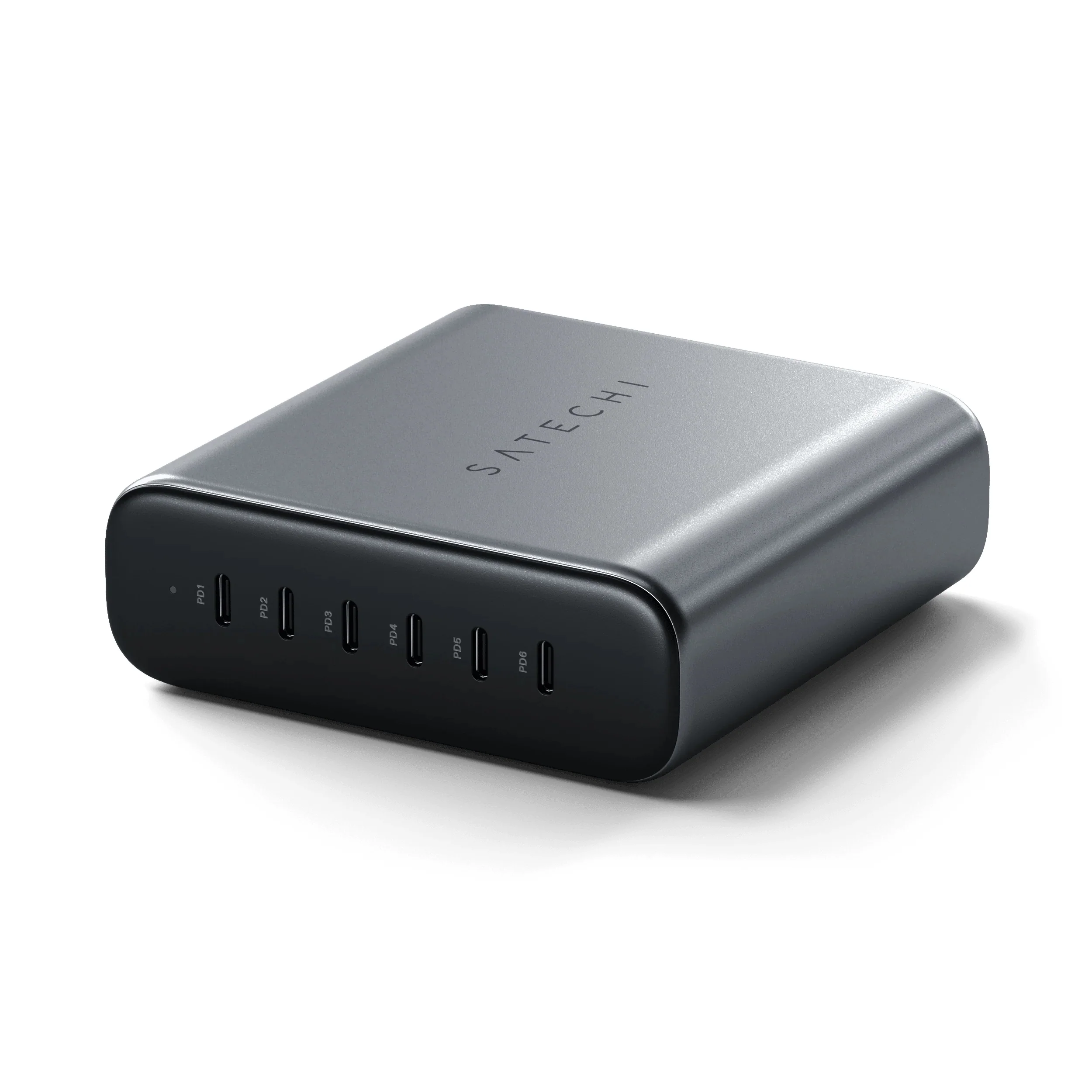 Satechi • Chargeur de Bureau USB‑C 6 Ports GaN 200 W • Gris - Image 2