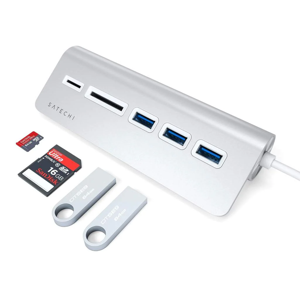 Satechi Combo Hub USB-C • Argent - Image 4