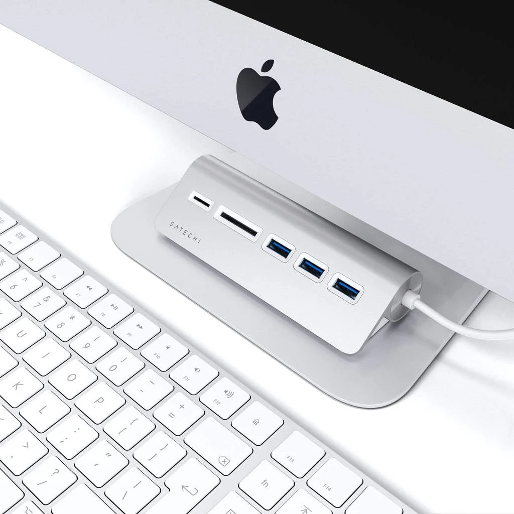 Satechi Combo Hub USB-C • Argent - Image 5