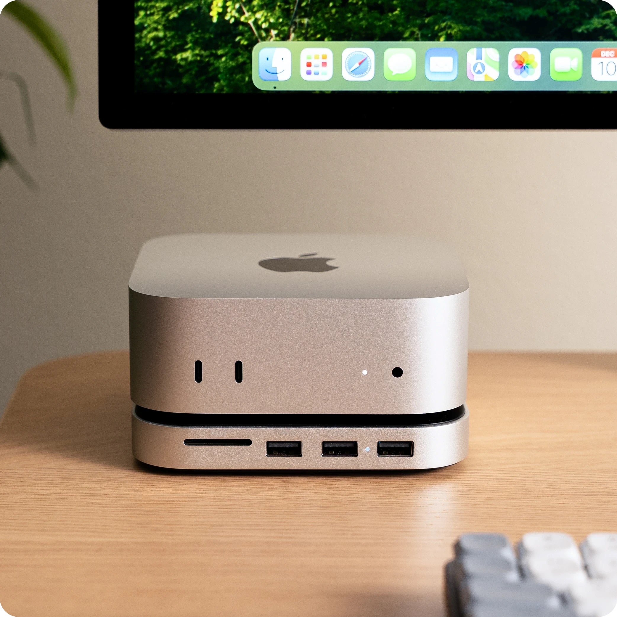 Satechi Hub Aluminium pour Mac Mini M4 • Argent - Image 5