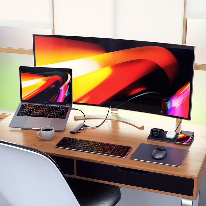 Satechi Hub Multiport USB-C pour Mac •  Noir - Image 7