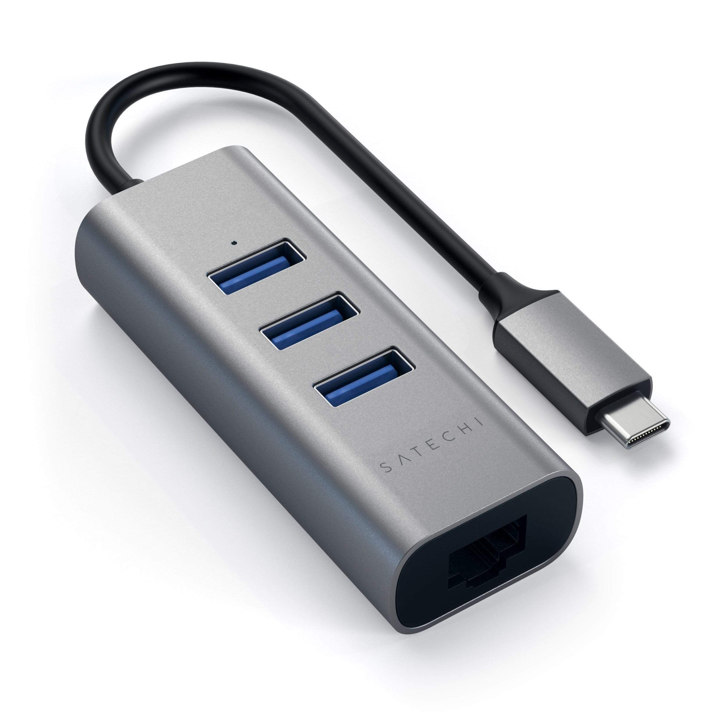 Satechi hub USB-C vers USB-A • Gris Sidéral - Image 2