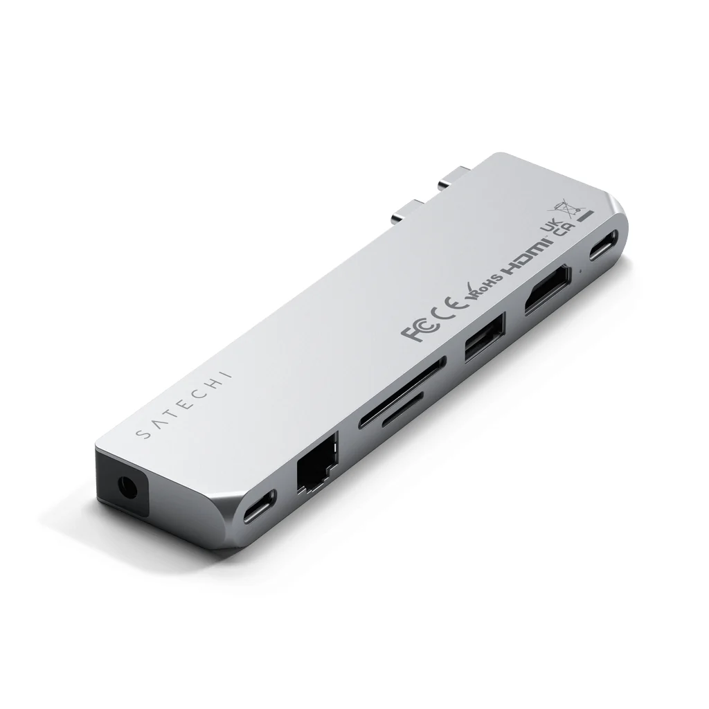Satechi Pro Hub Max pour Macbook Pro • Argent - Image 3
