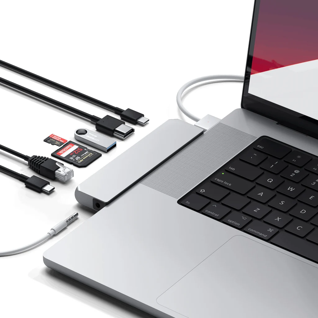 Satechi Pro Hub Max pour Macbook Pro • Argent - Image 5