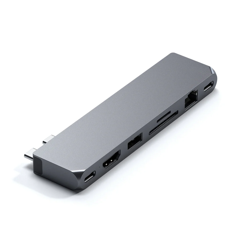 Satechi Pro Hub Max pour Macbook Pro • Gris Sidéral - Image 2