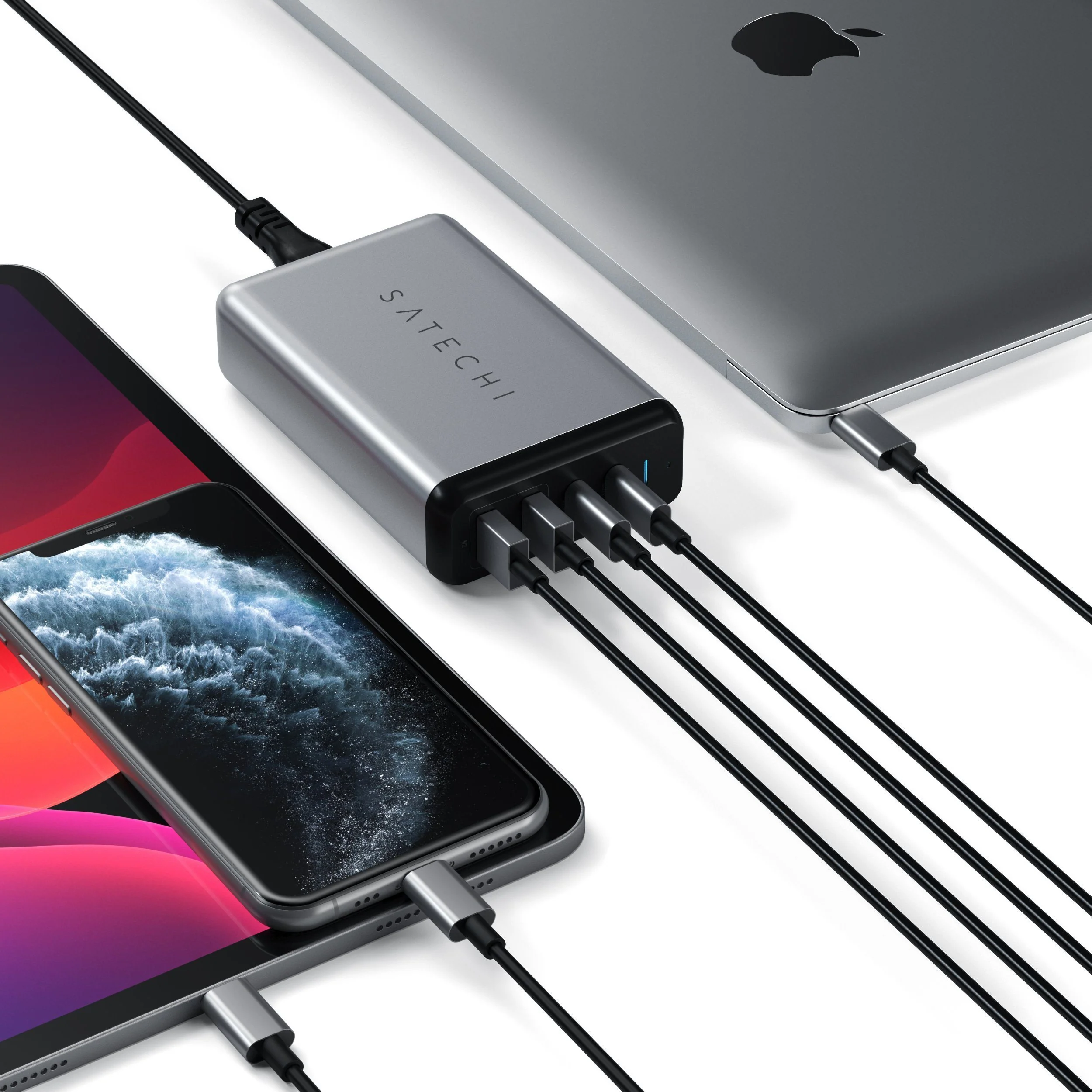 Satechi chargeur de voyage double USB-C PD • 75W - Image 4