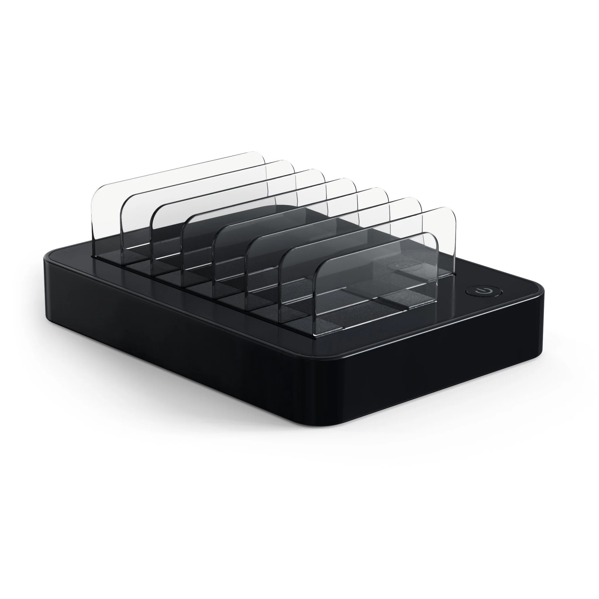 Station de recharge SATECHI pour appareils mobile - 7 Ports • Black - Image 3