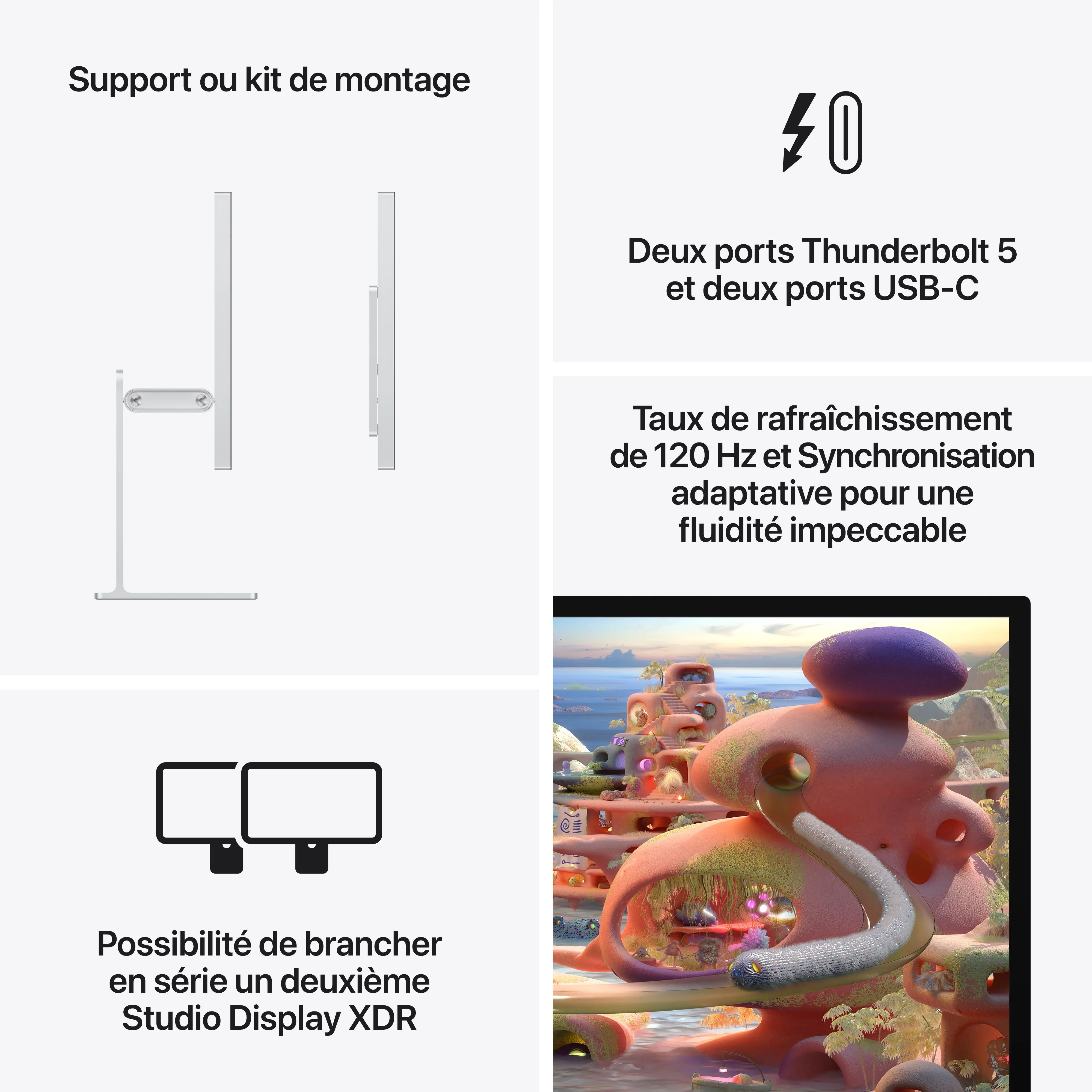 Studio Display XDR - Verre standard - Kit de montage VESA - Image 8