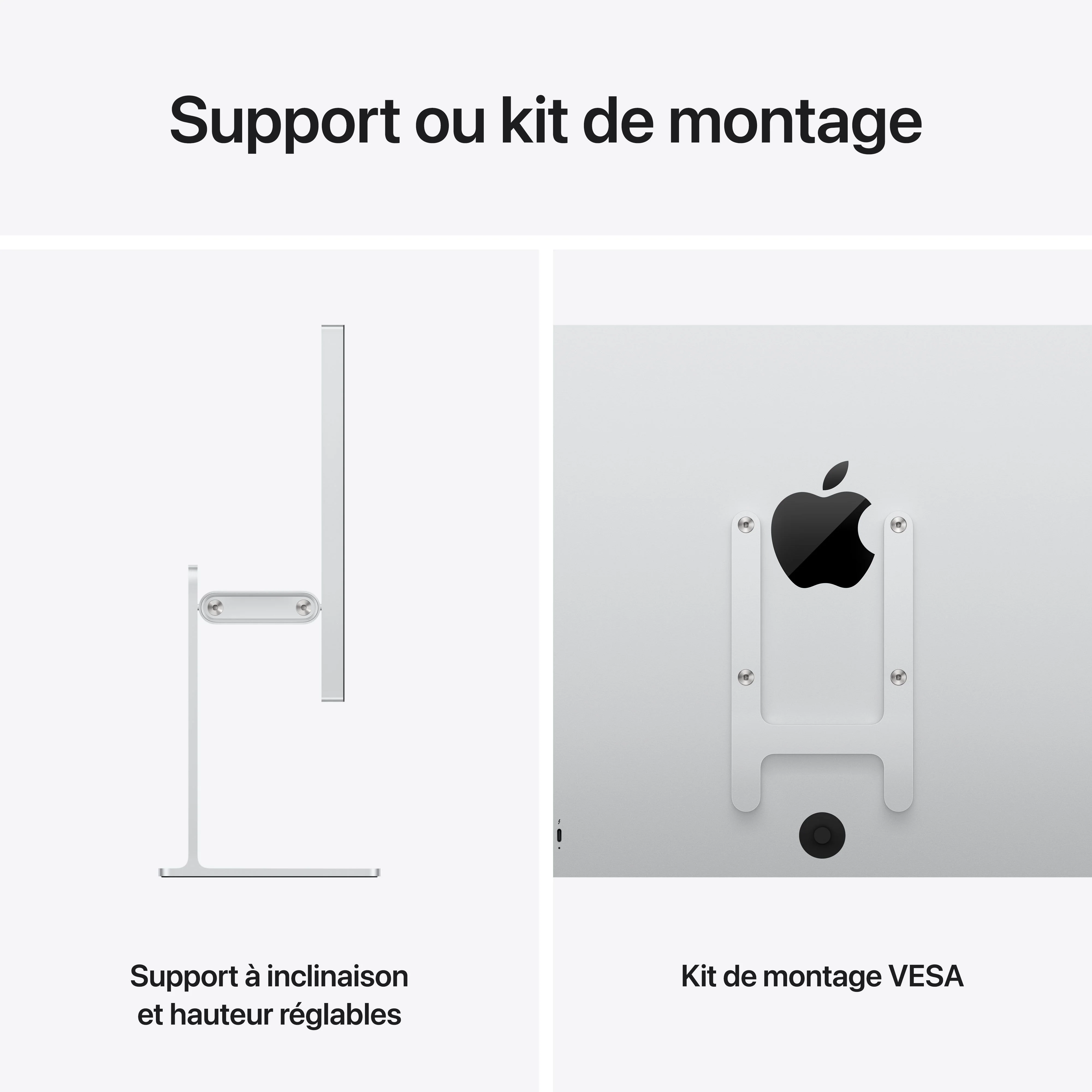 Studio Display XDR - Verre standard - Support à inclinaison et hauteur réglables - Image 7