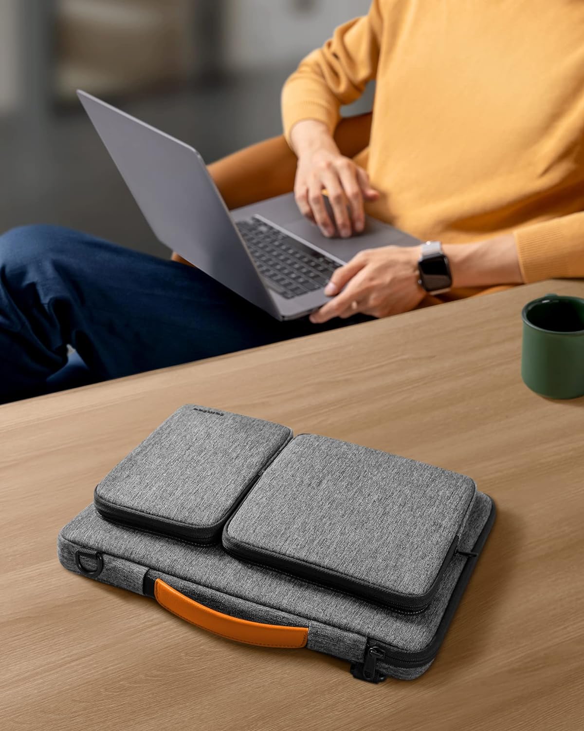 Tomtoc • Defender A42 pour MacBook Pro 14" • Gris - Image 7